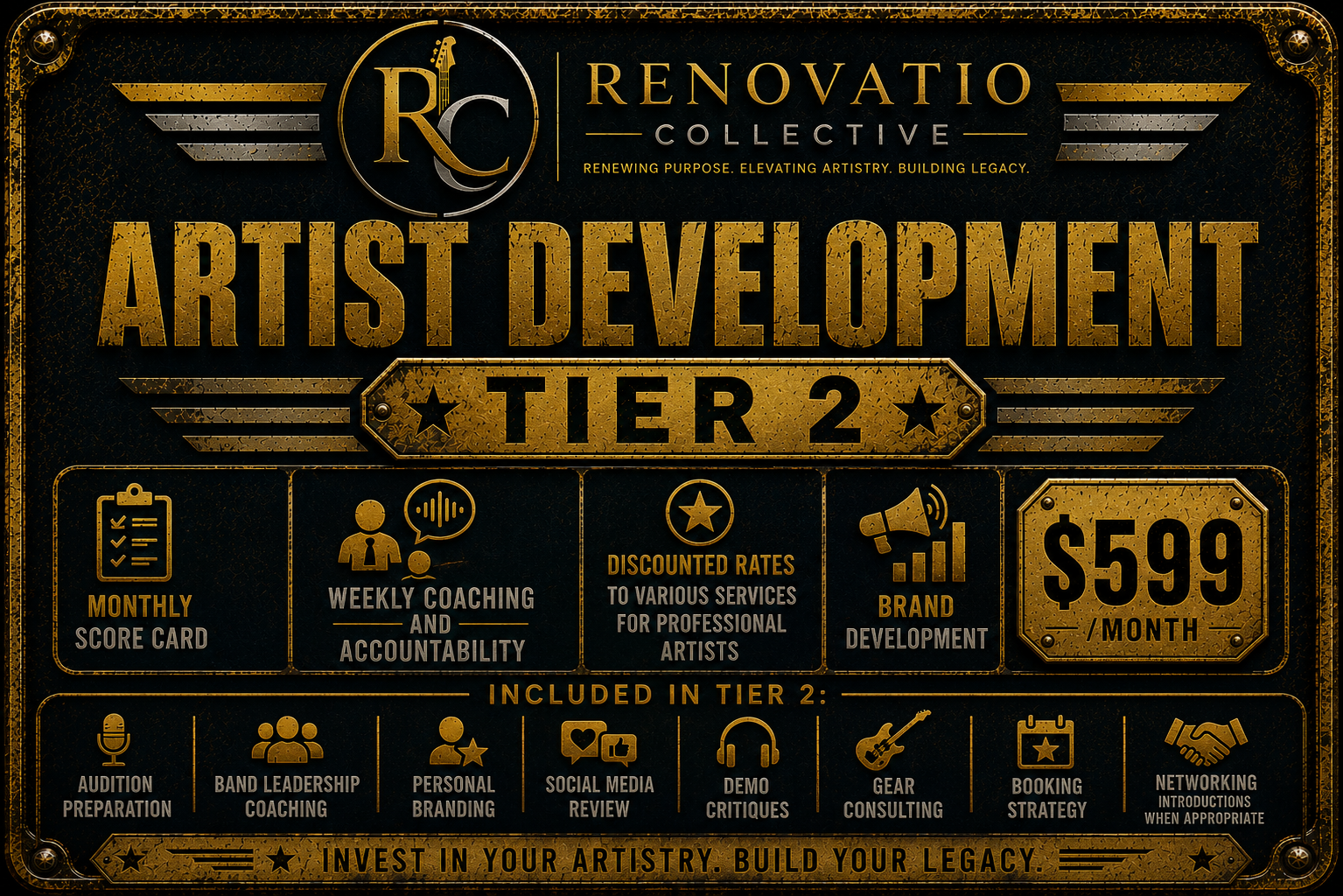 ⭐⭐ Artist Development Tier 2