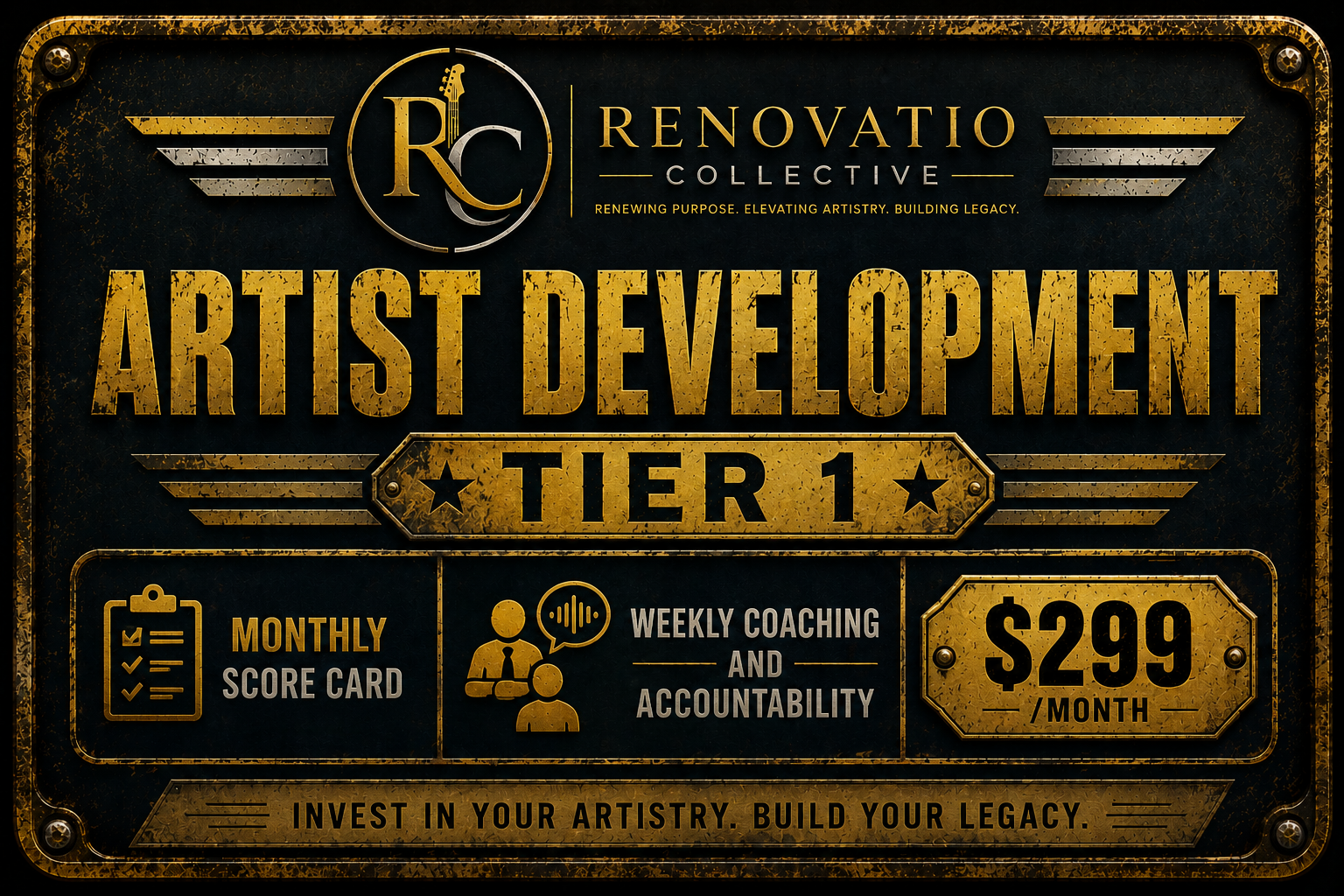 ⭐ Artist Development Tier 1