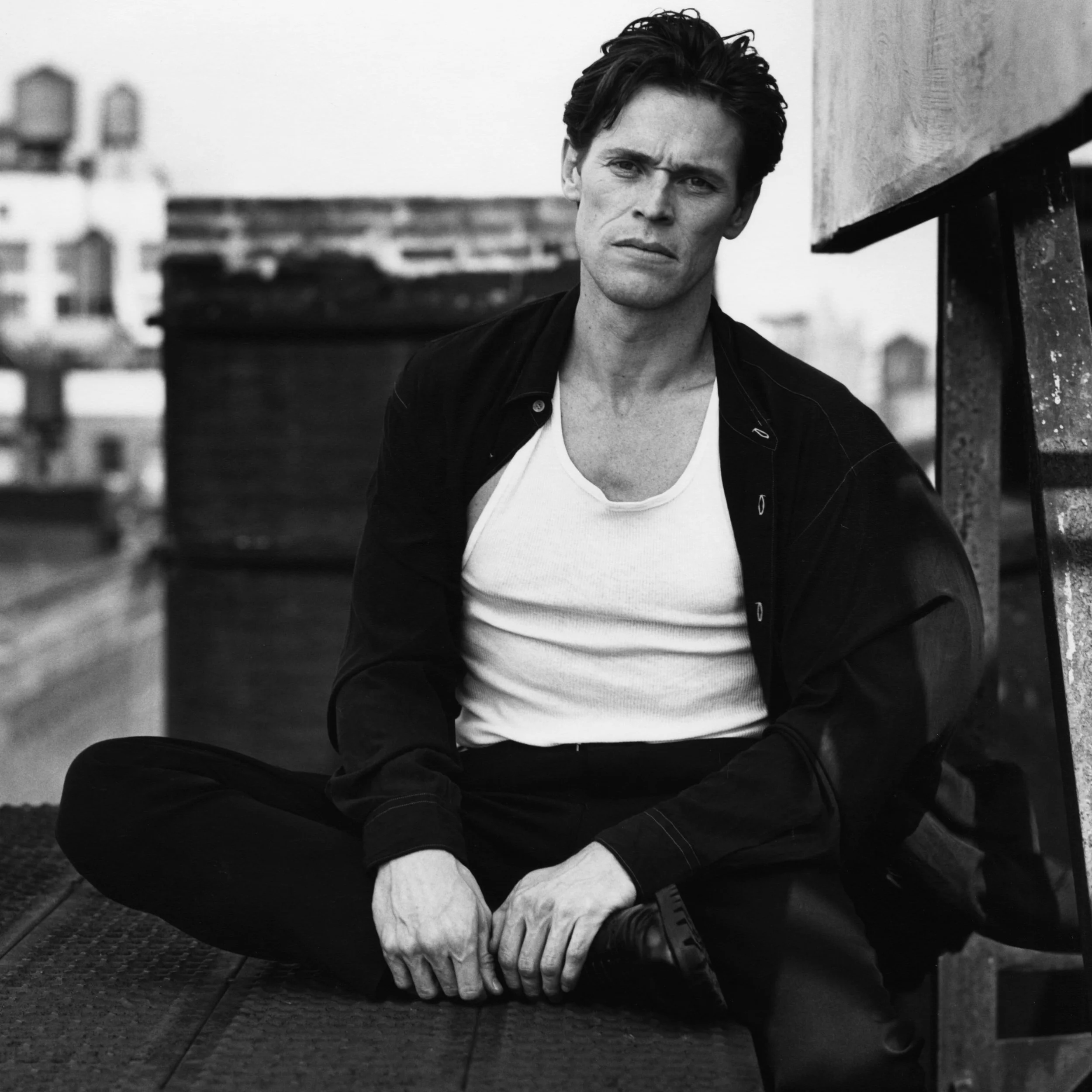 Happy birthday to one of Americas greatest actors  @willemdafoesact 
Shot on a  rooftop Soho,NYC for #detourmagazine 🖤
#williamdafoe