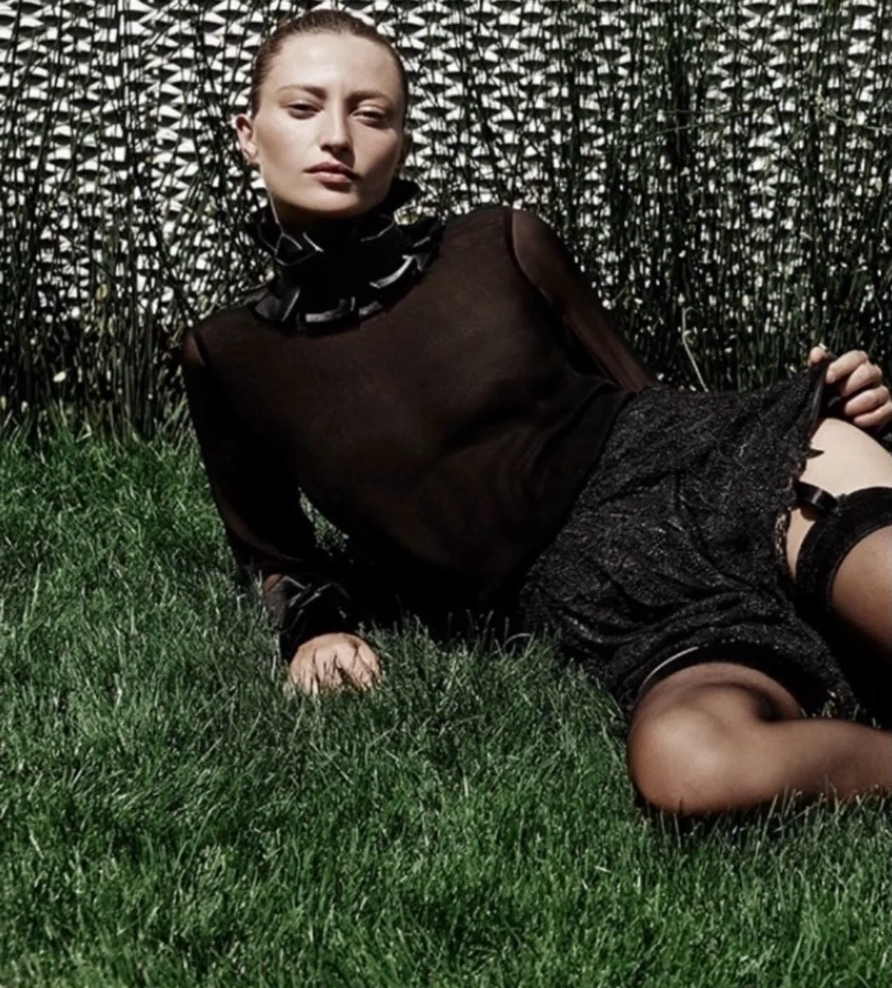 Love this campaign shot for @misspaulathomas for @elleusa