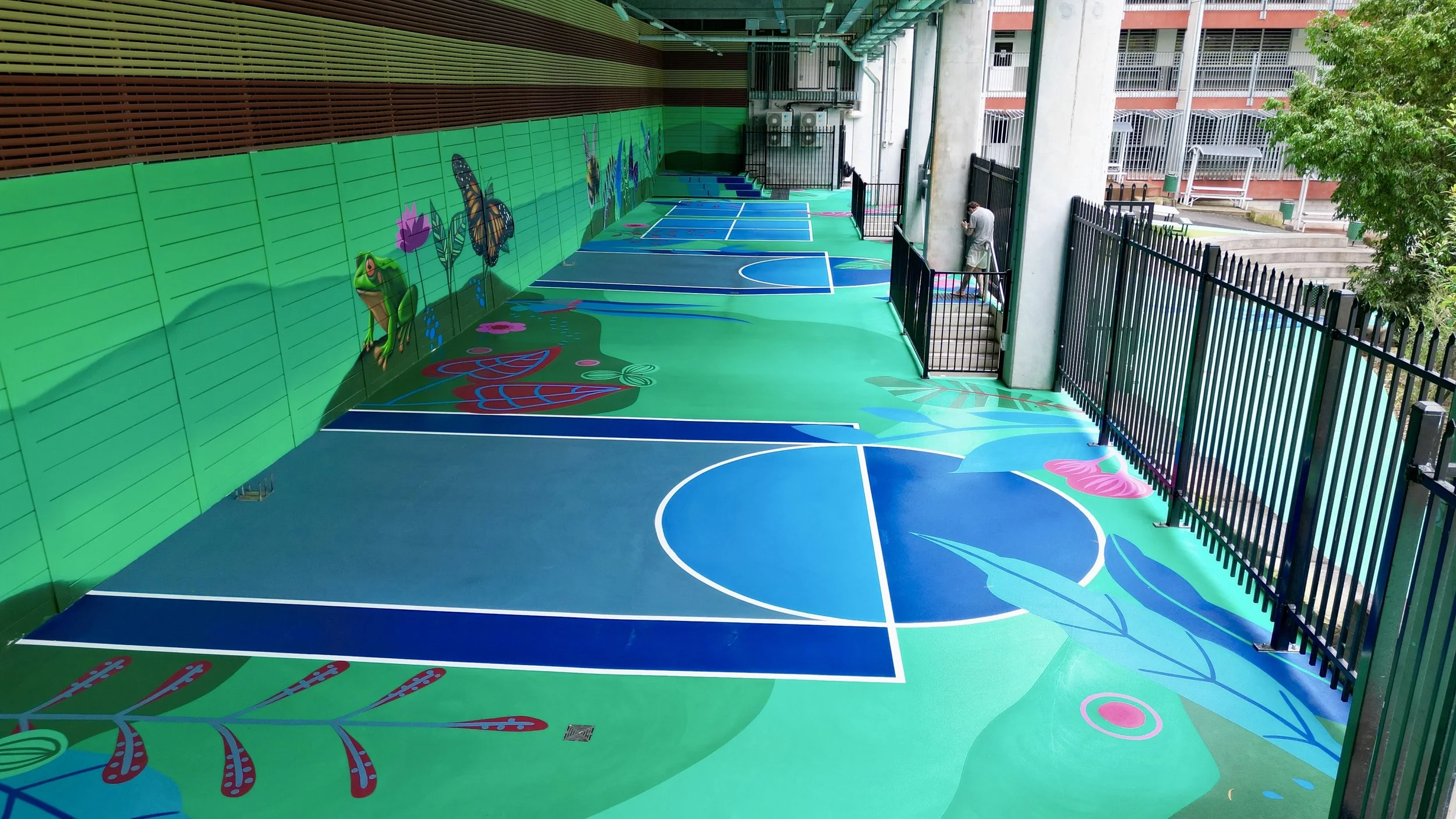 Kelvin Grove College Artcourt, QLD
