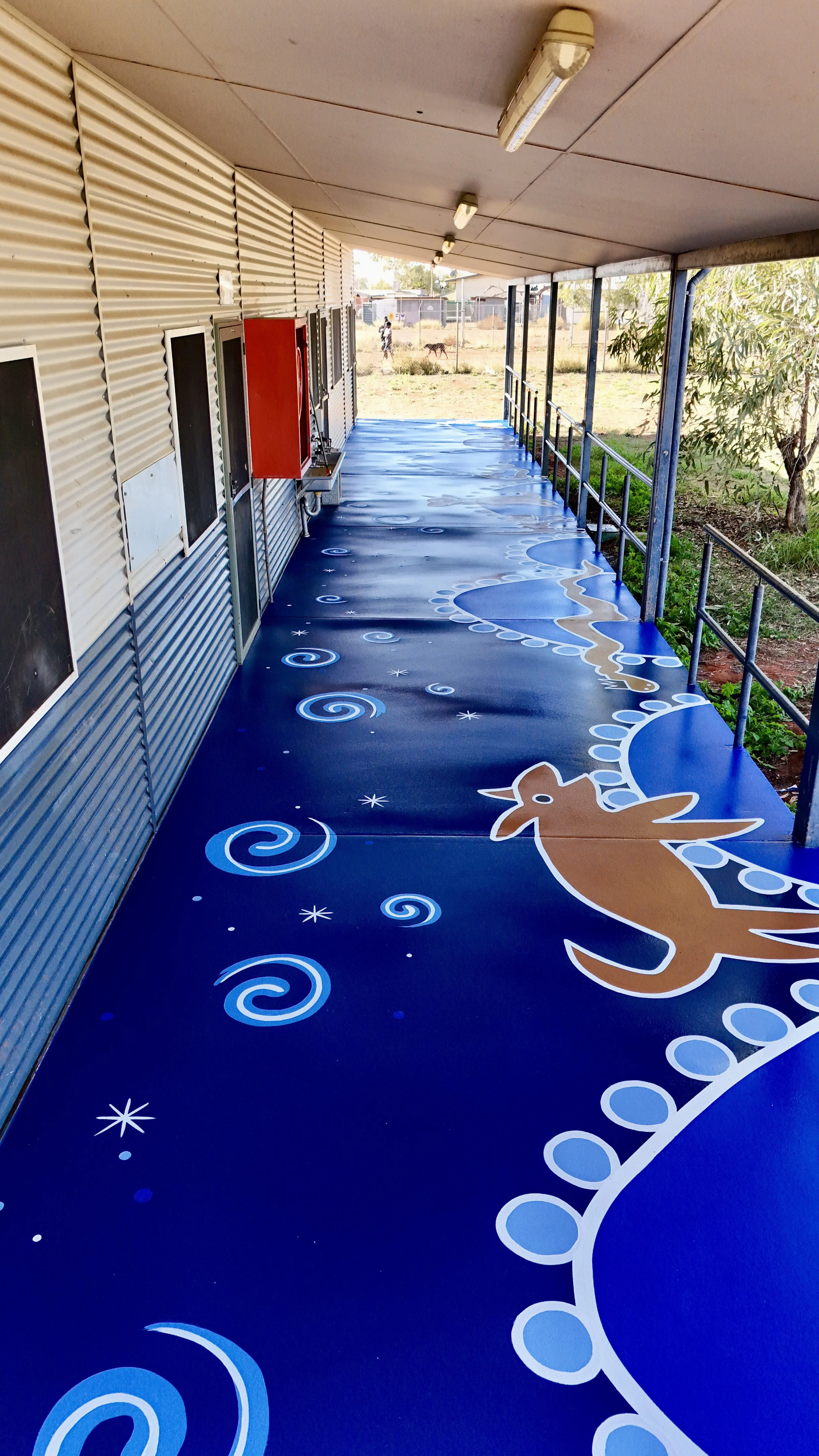 Alekarenge School patio