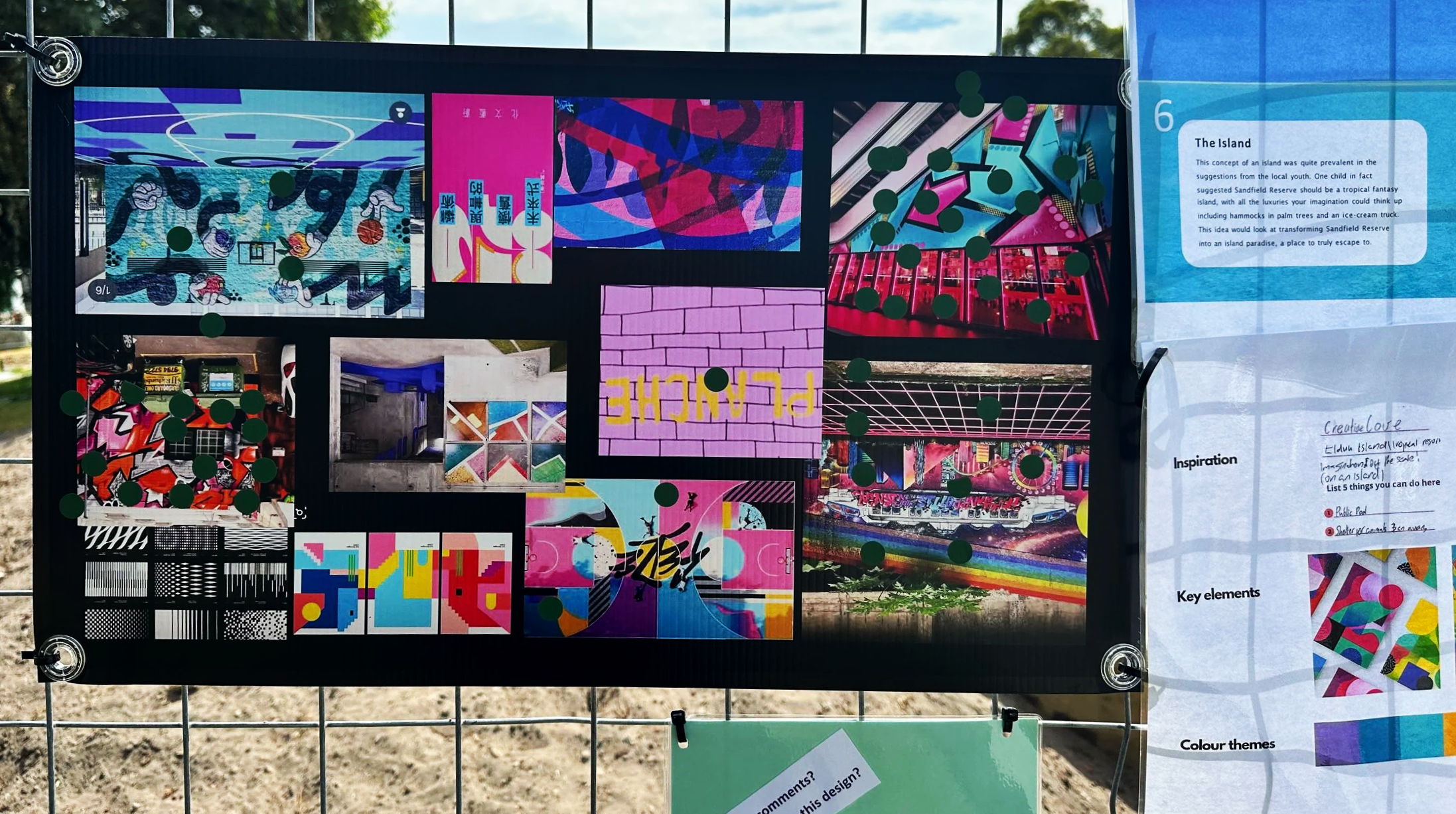 Sanfdfield Reserve creative territories