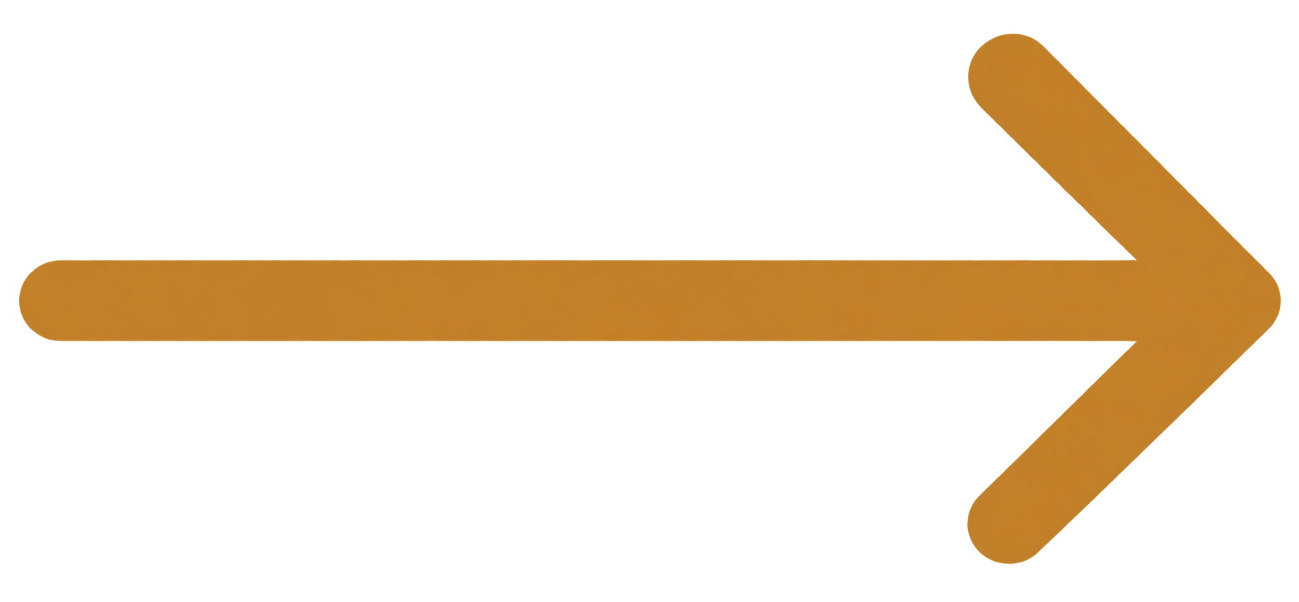 A large arrow pointing to the right with a gold or bronze color on a black background.