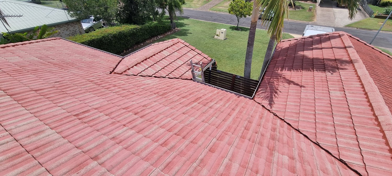 Roof Repaint before