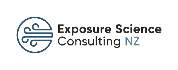 Logo of Exposure Science Consulting NZ with a circular symbol and text