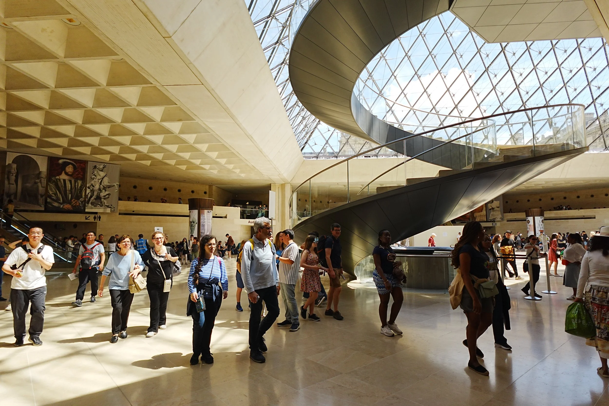 An Afternoon at the Louvre