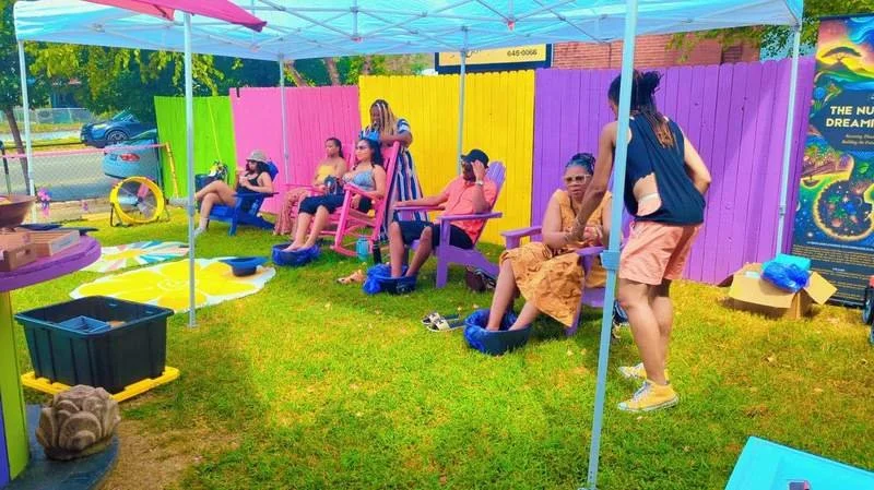 Resting Ground pop-up community rest