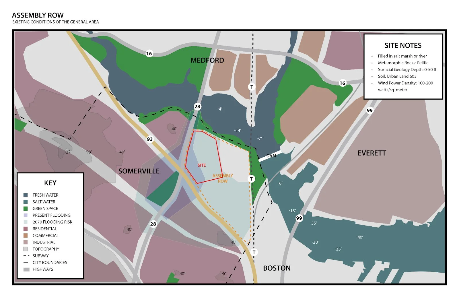 Neighborhood Existing Ecological Conditions Map