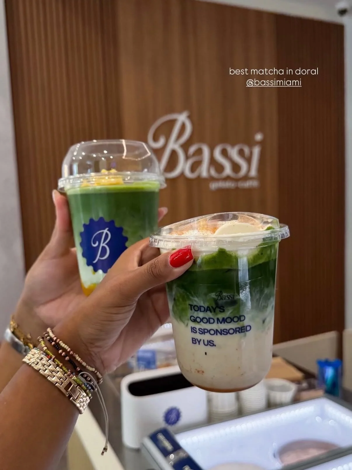 Bassi through your lens 💙 Thank you for tagging us, stopping by, and making Bassi part of your day 🫶

#miamicoffeeshops #doralmiami #miamimatcha #familyownedbusiness #miamismallbusiness
