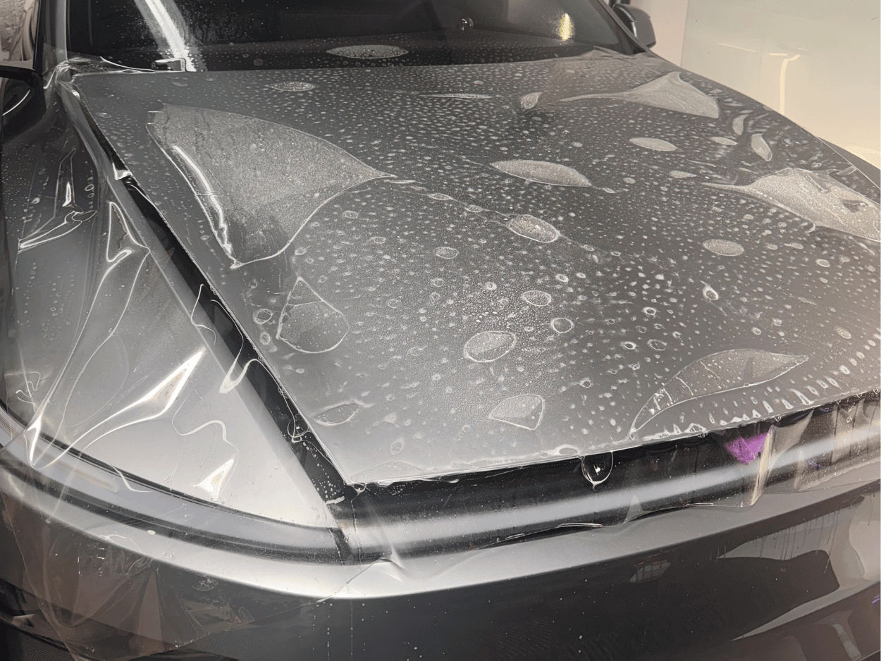 Tesla Model Y highland hood PPF