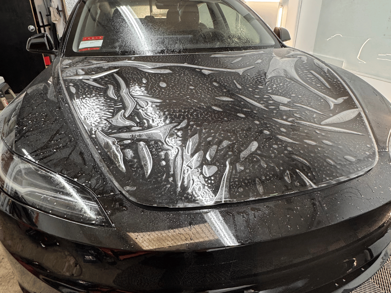 Tesla Model 3 Highland hood PPF