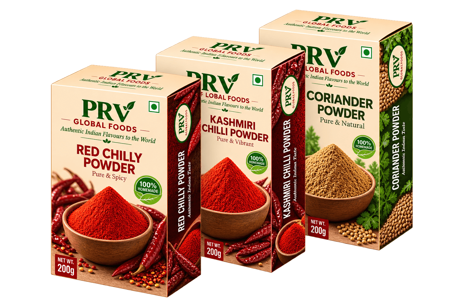 Everyday Spices packaging