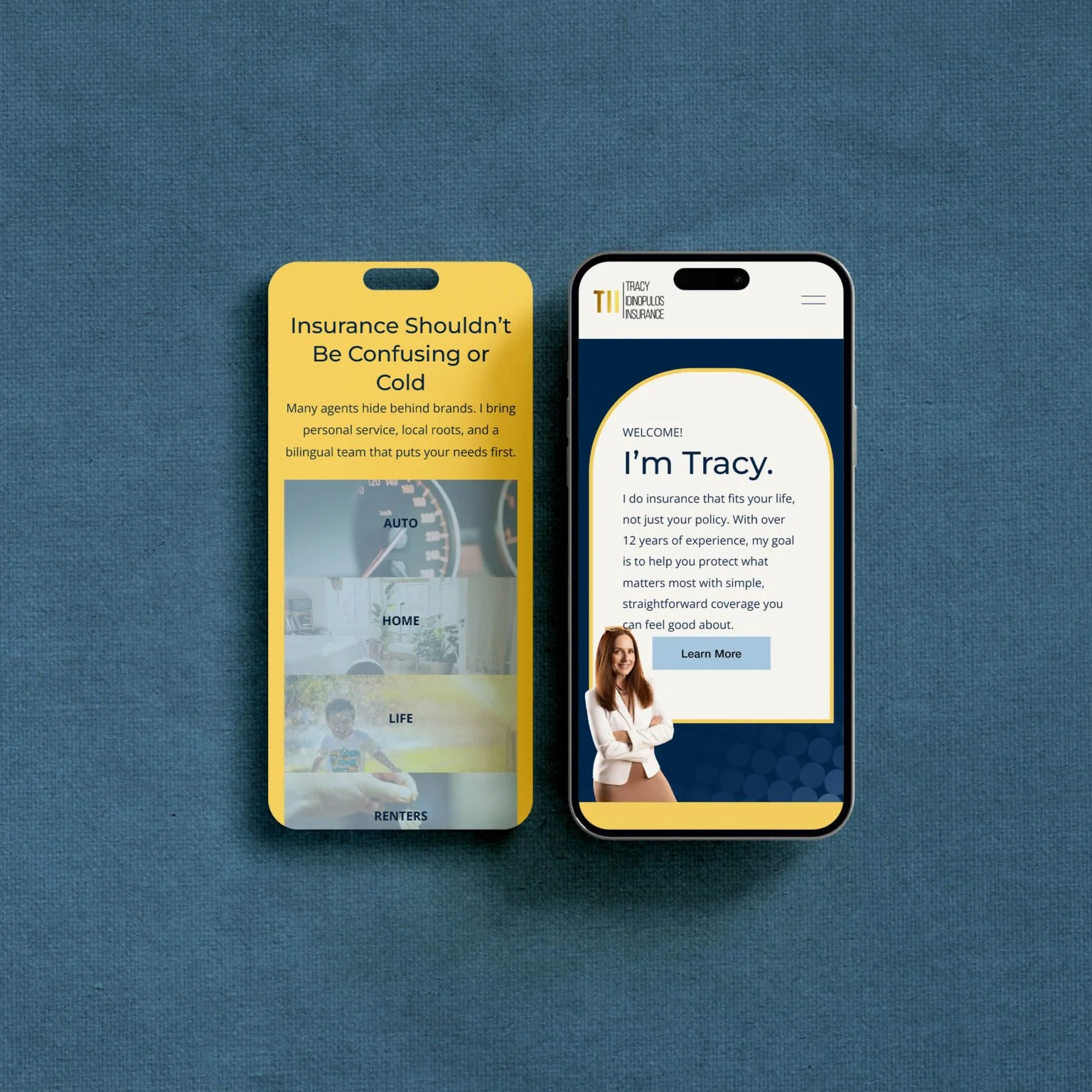 Custom Website That Builds Connection for an Insurance Broker