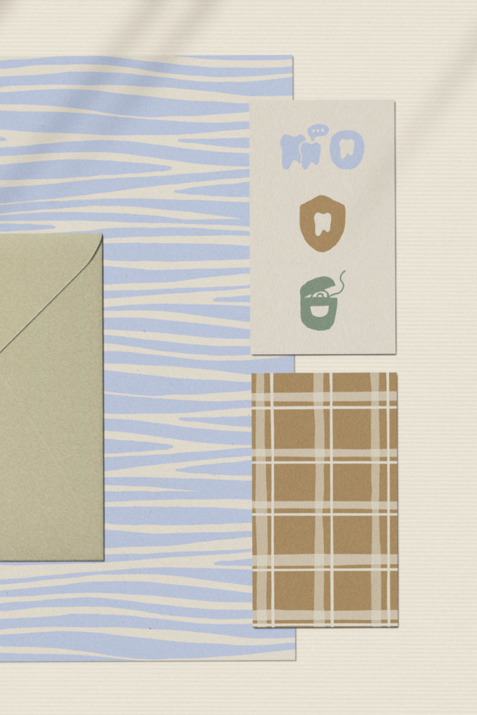 Custom icon set for a dental office