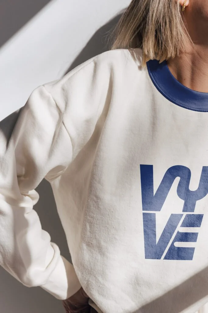 Branded shirt design for a VYVE class