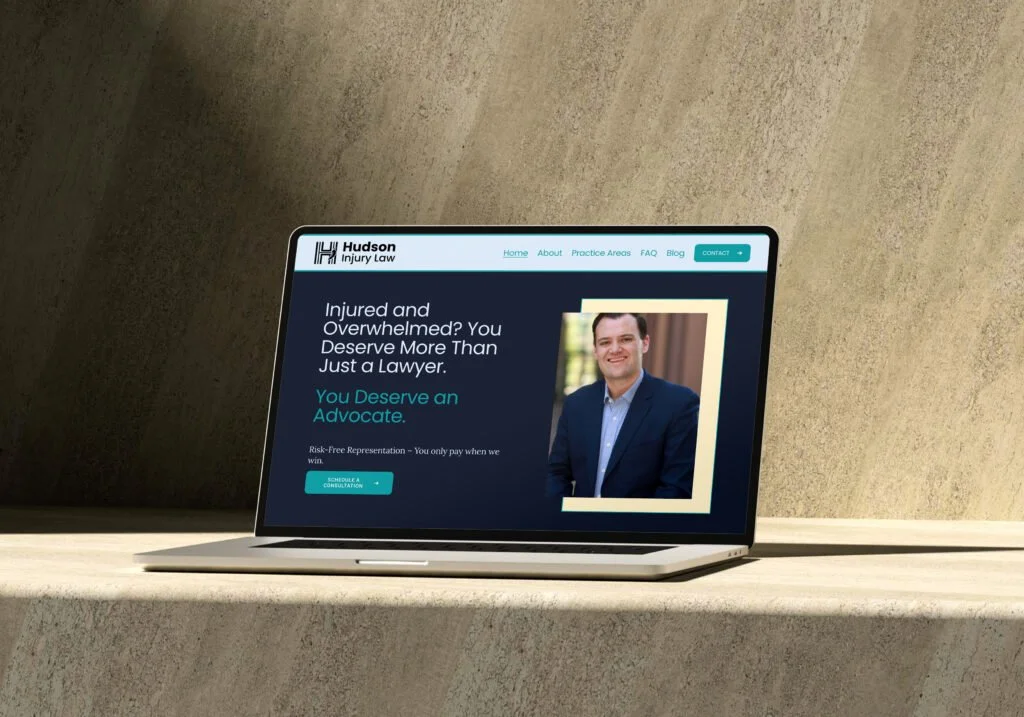 Website for Personal Injury Lawyer