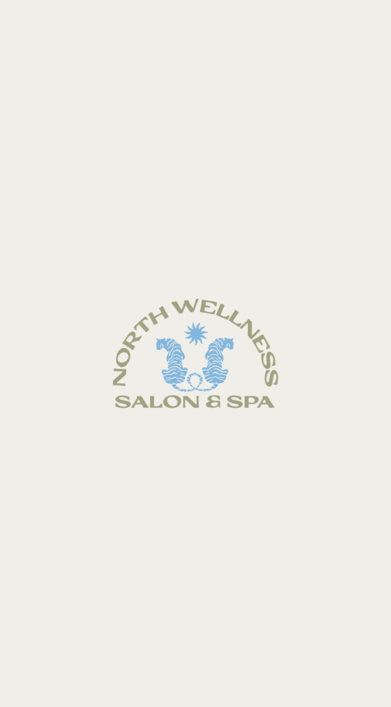 North Wellness pre-made brand kit for healthcare and spa businesses