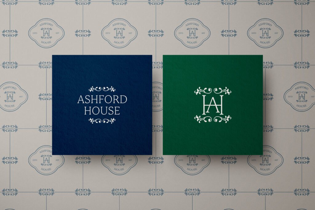 Ashford House pre-made brand kit logo variations