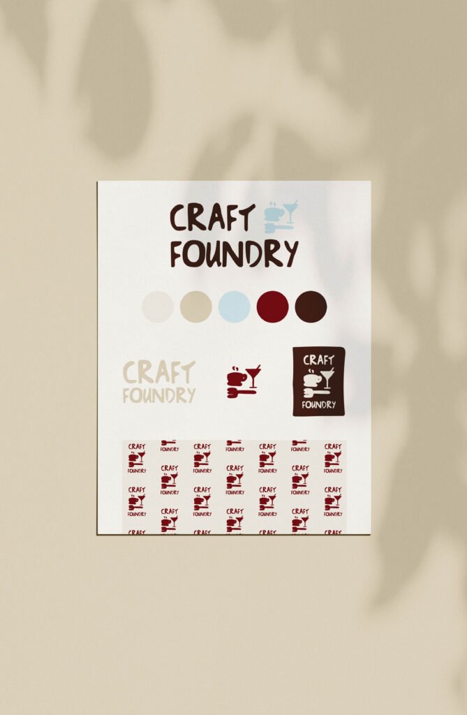 Saltd Studio’s Craft Foundry pre-made brand kit