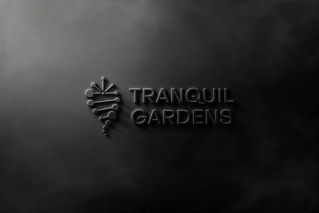 Tranquil Gardens logo design