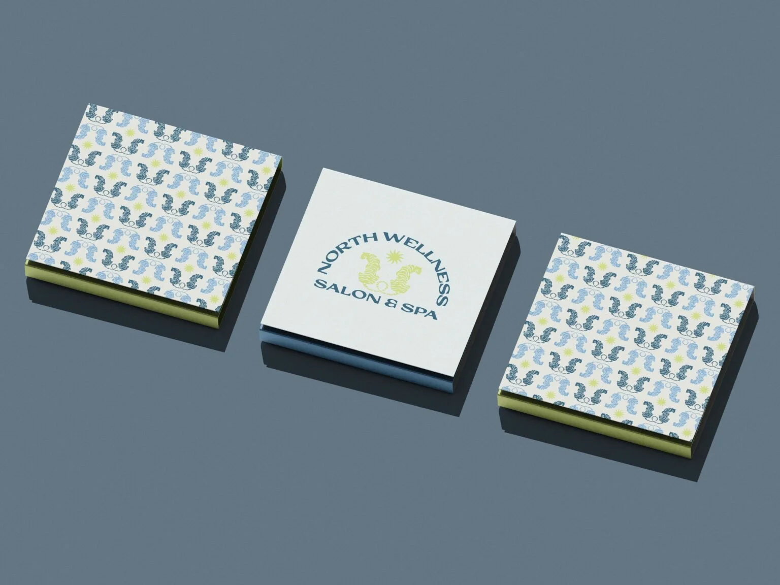 North Wellness: Calm and Elevated Pre-Made Brand for Modern Wellness Brand