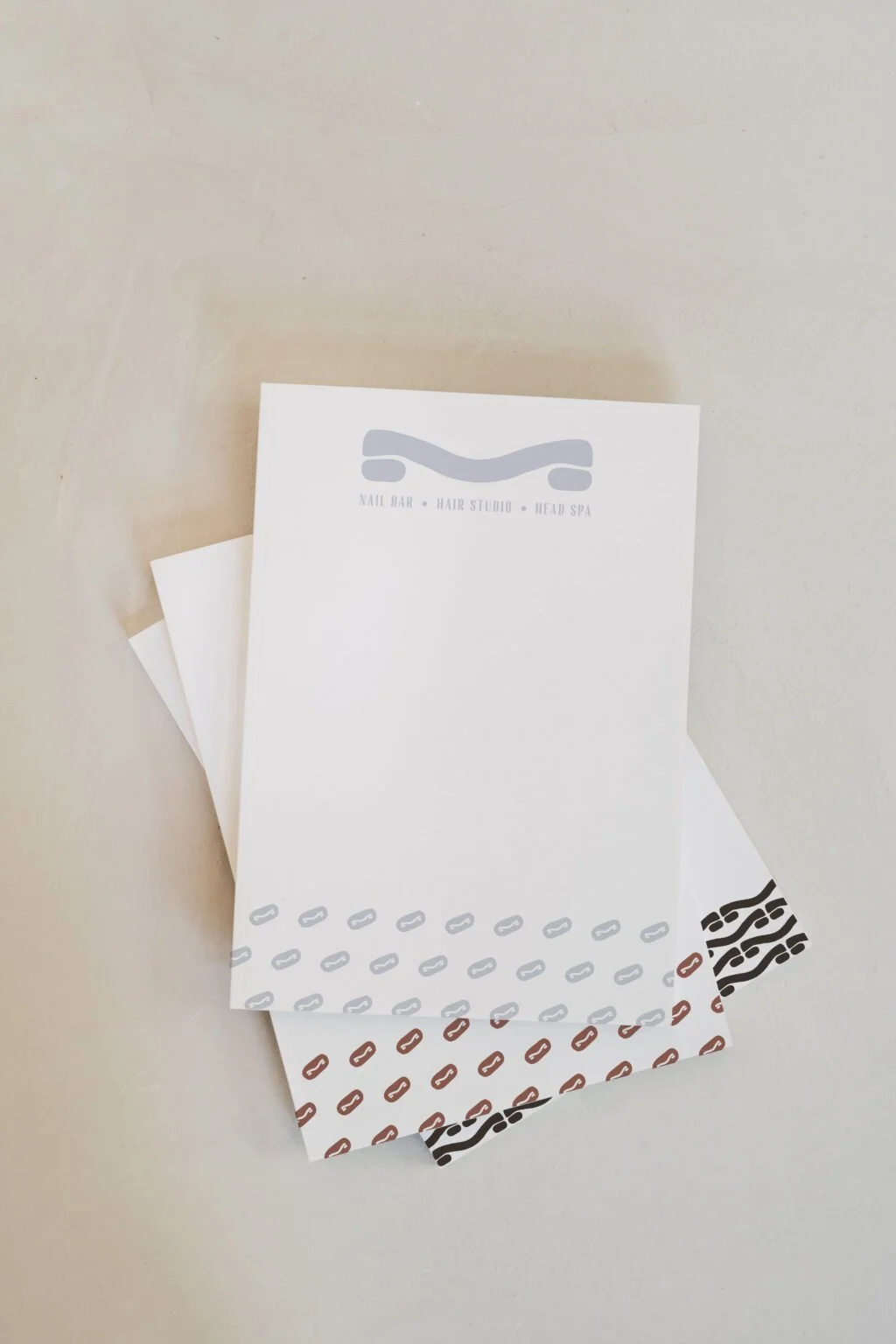 Branded document for Mesh Hair Studio.