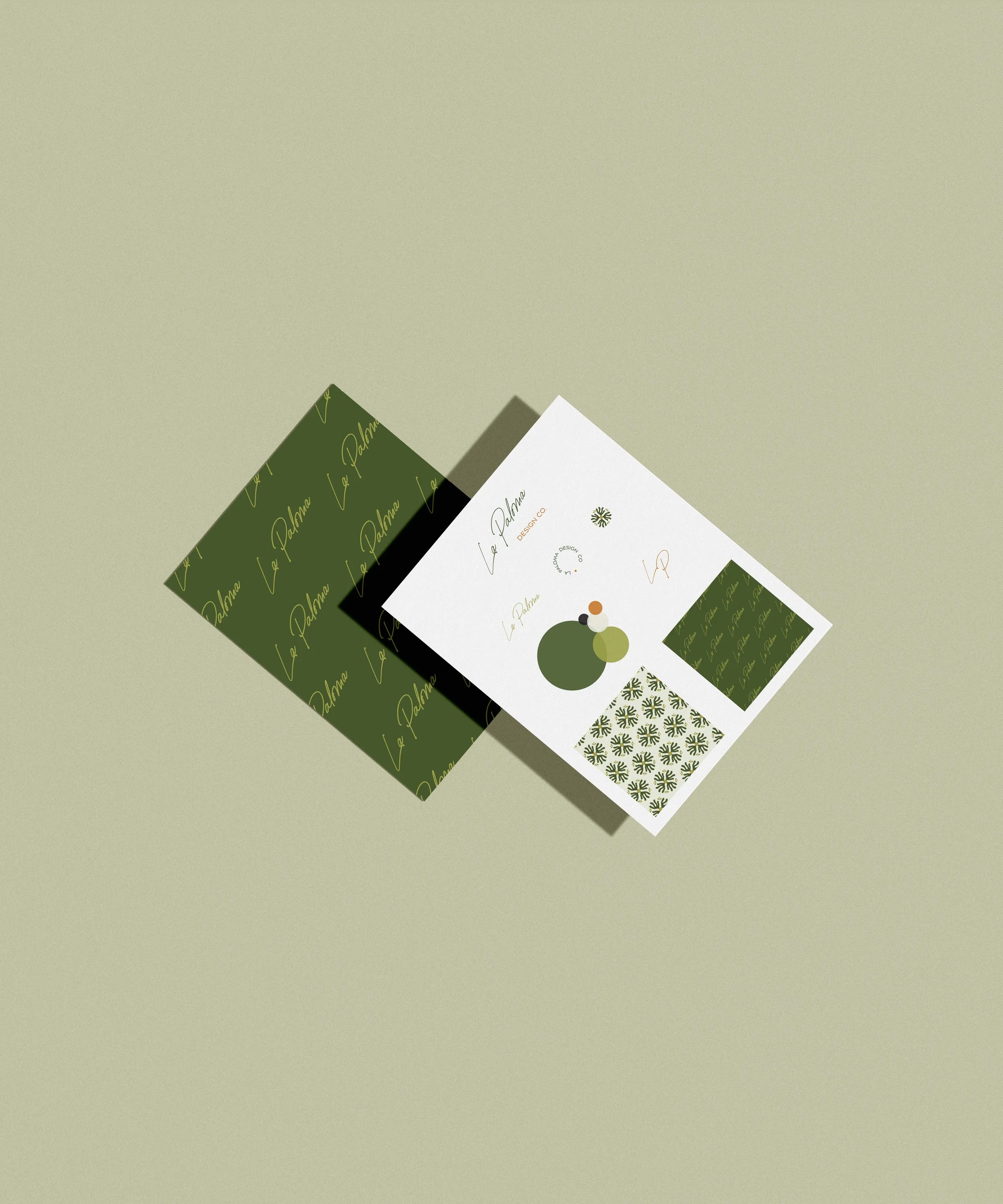 La Paloma brand guide kit.