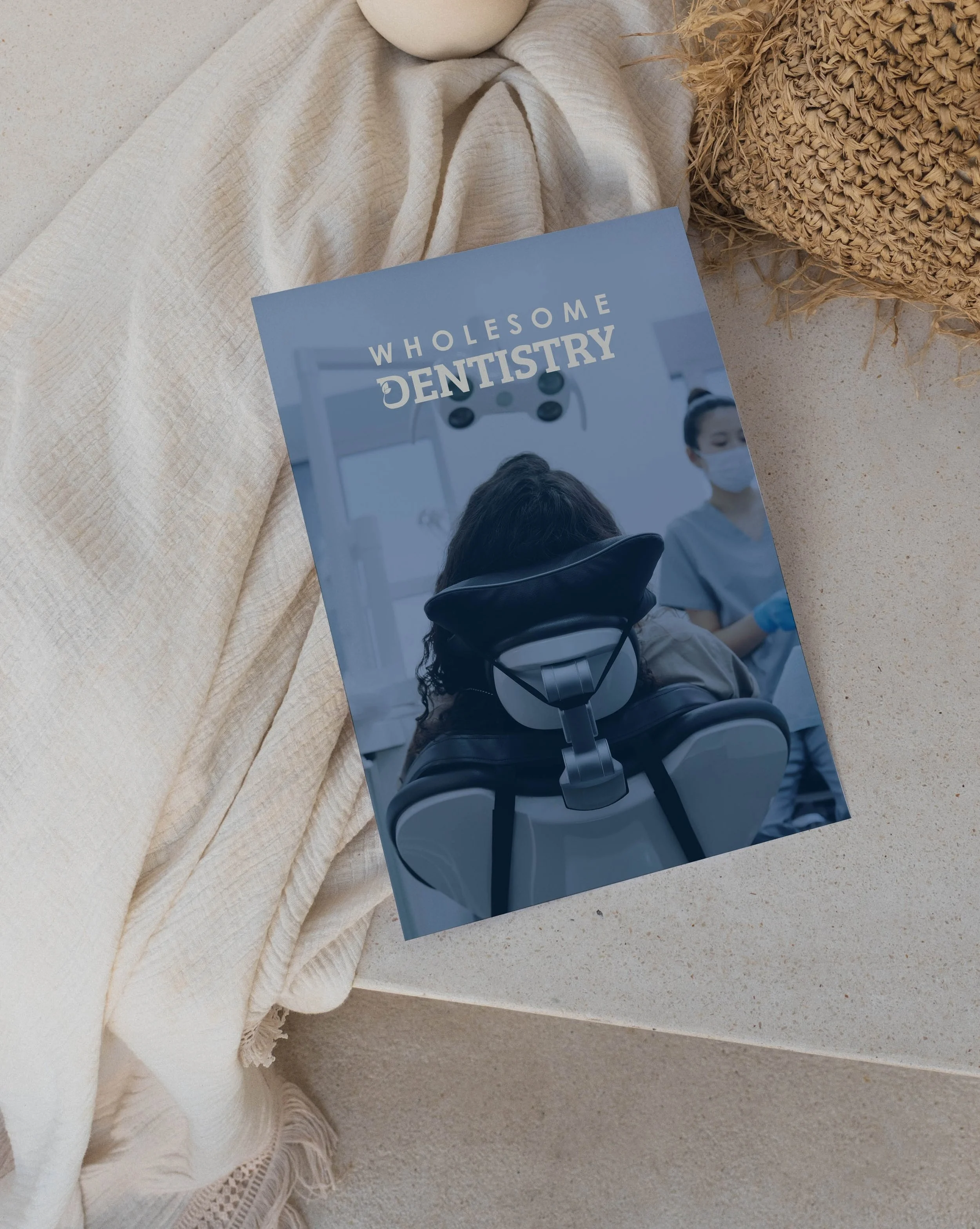Wholesome Dentistry dental office flyer