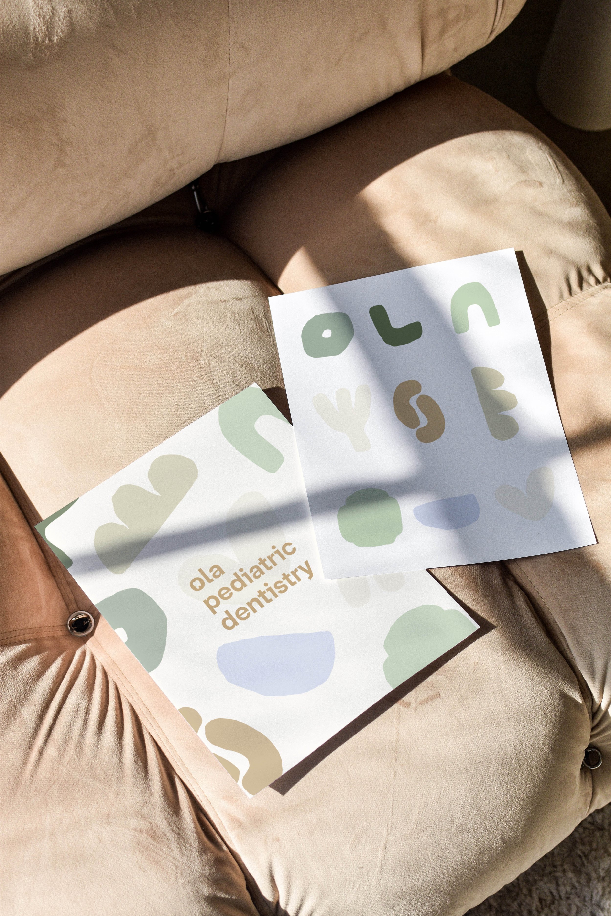Playful Illustrations for Pediatric Dentist Branding