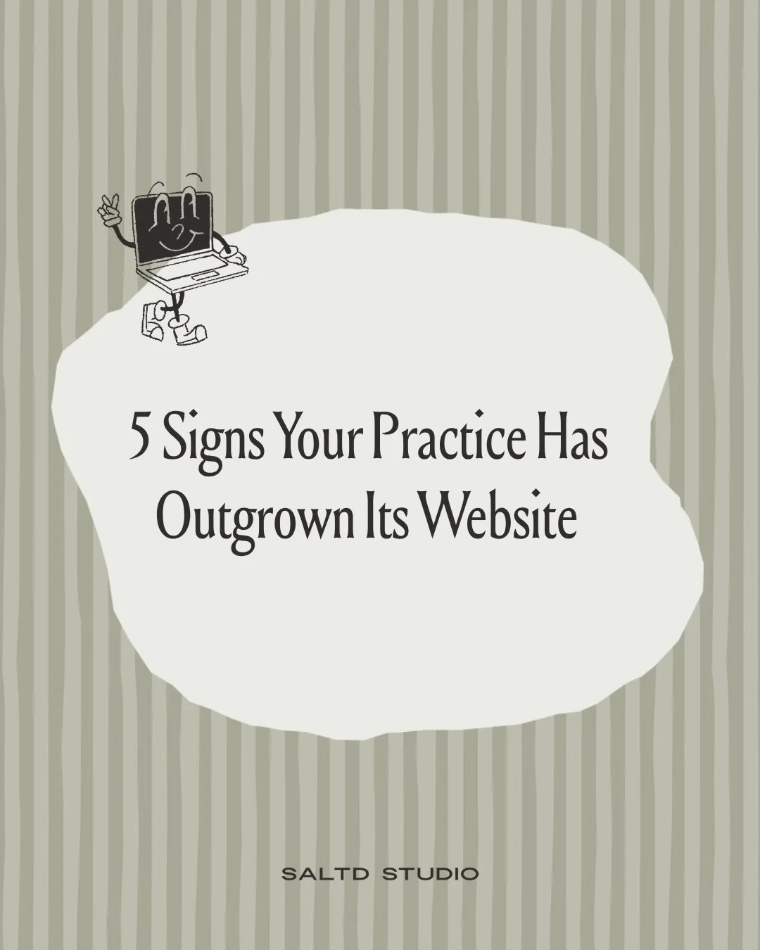 Your website might be giving you signs. If you hesitate to share the link, aren&rsquo;t sure how people are finding you, or your site could easily belong to any other practice in town, it might not be keeping up with the business you&rsquo;ve built. 