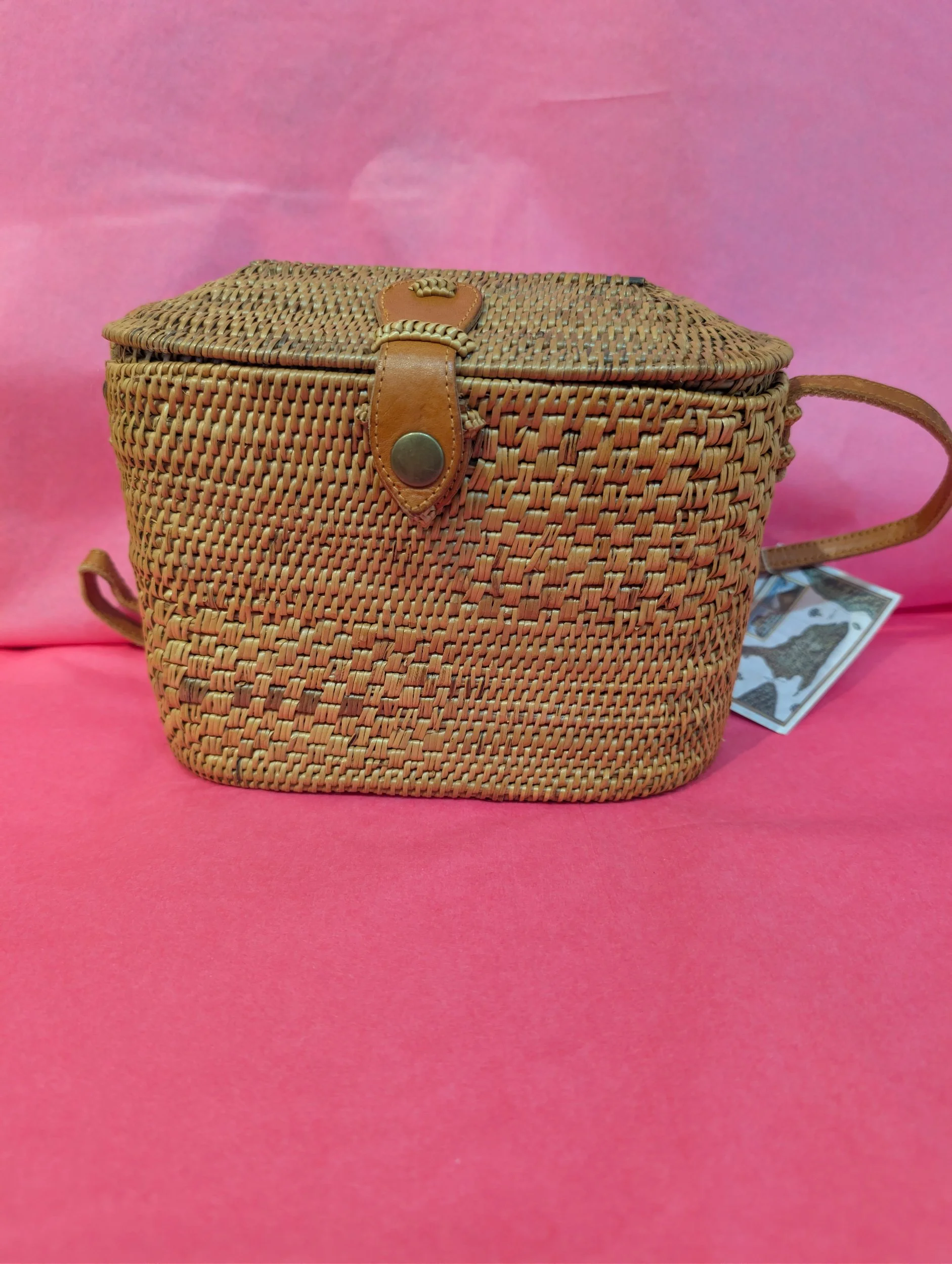 Rattan Sewing Basket