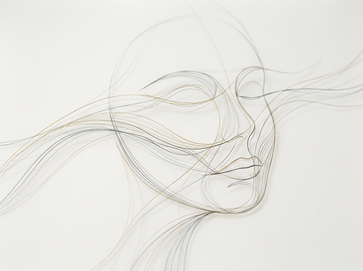 Minimalist facial line artwork at Saynt Aesthetics