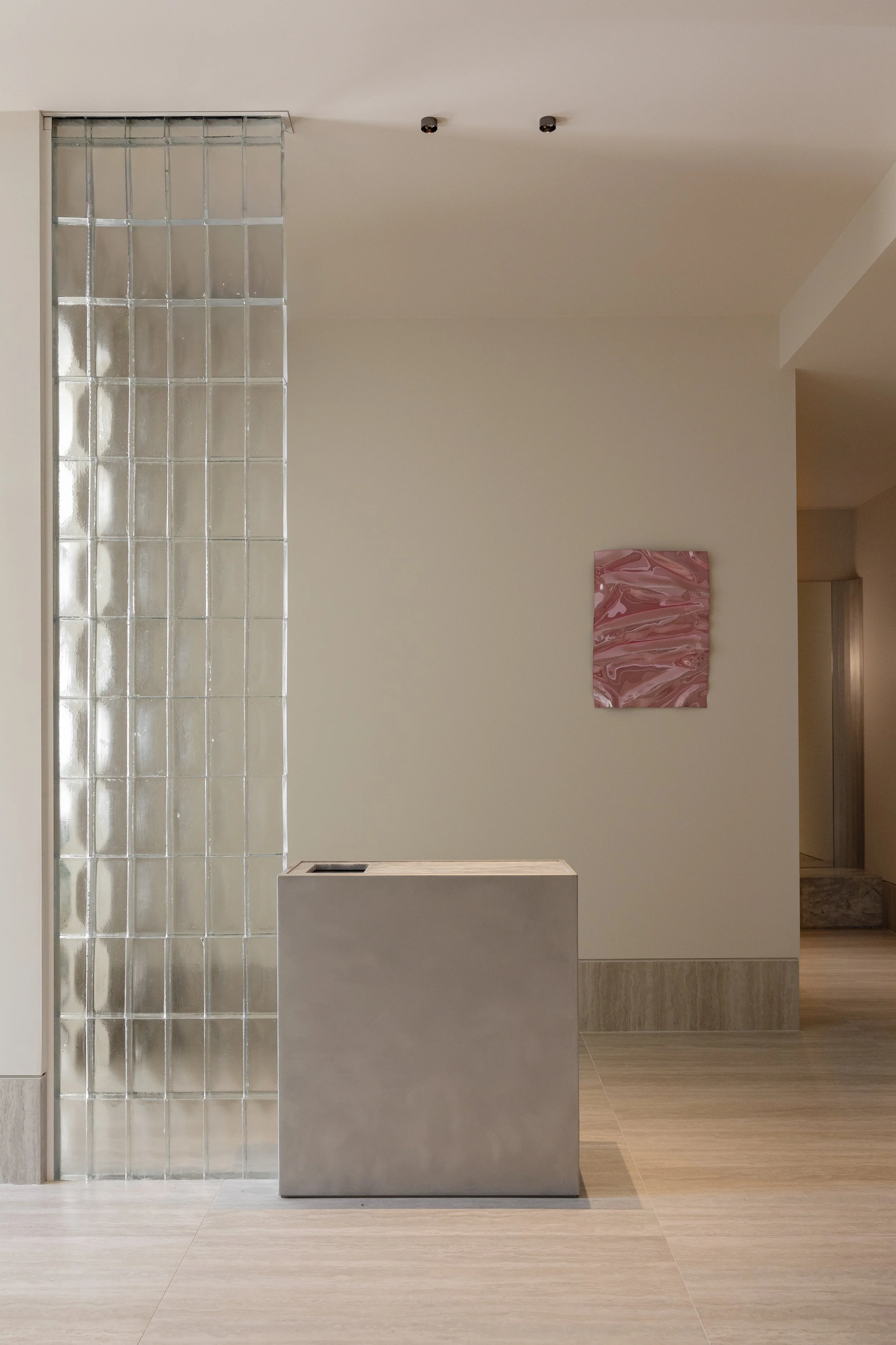 Entrance details at Saynt Aesthetics in West Leederville, Perth
