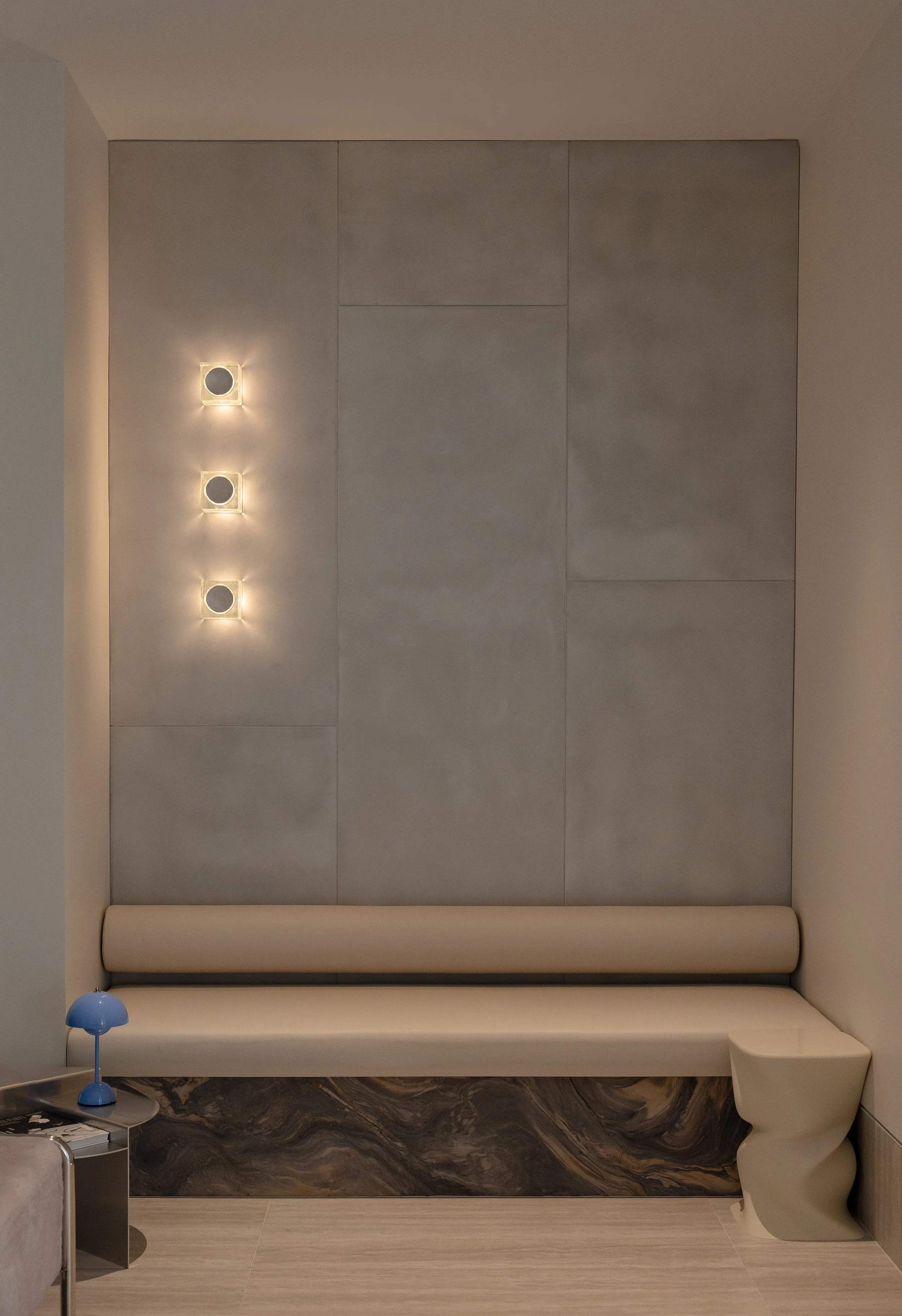 Interior detail at Saynt Aesthetics located inside Blank Suites in West Leederville