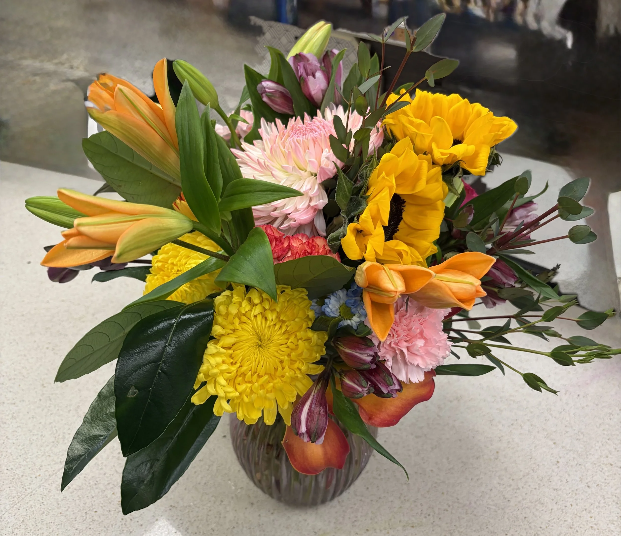 Sunny Elegance Floral Bouquet