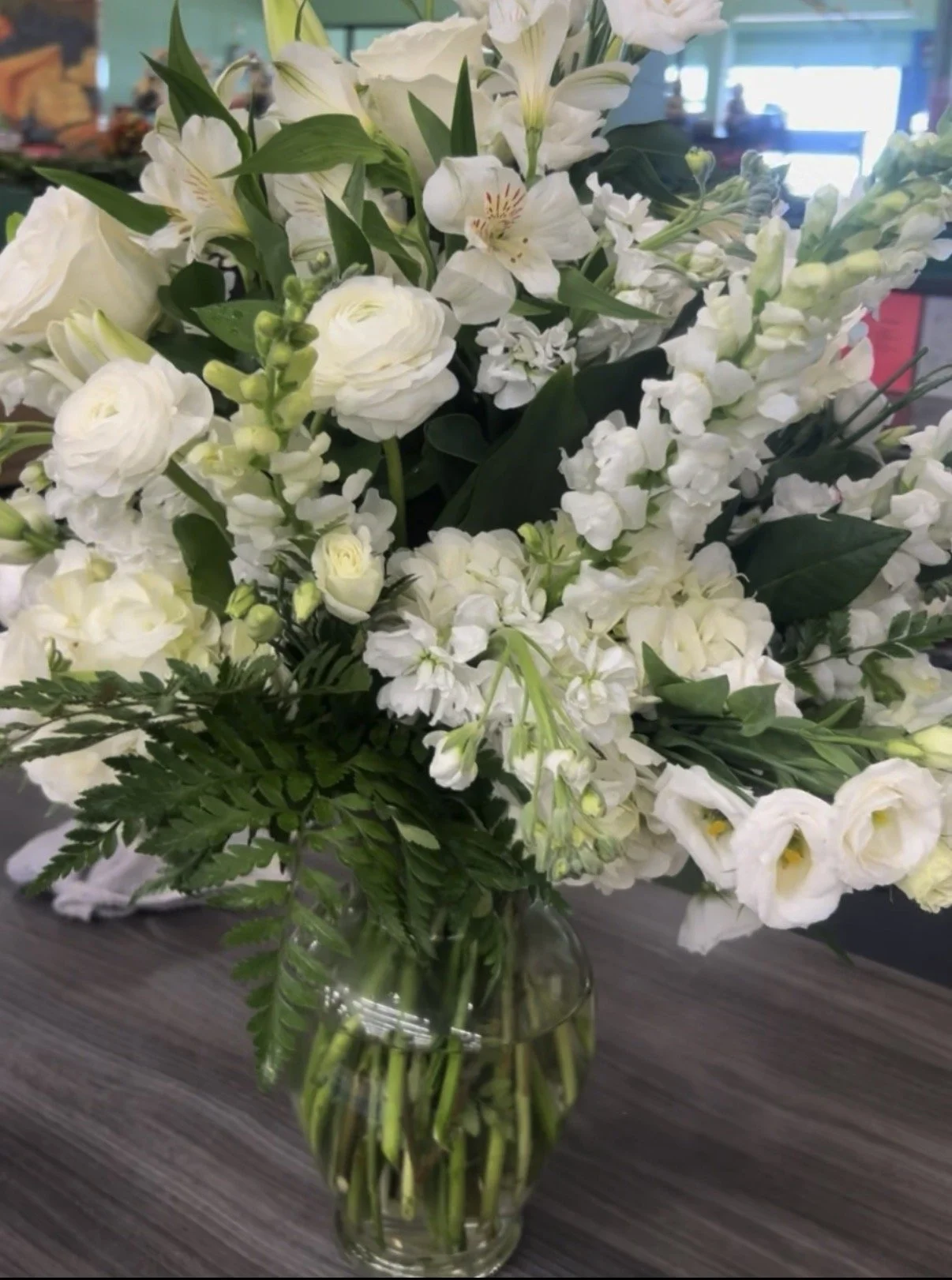 White Serenity Bouquet