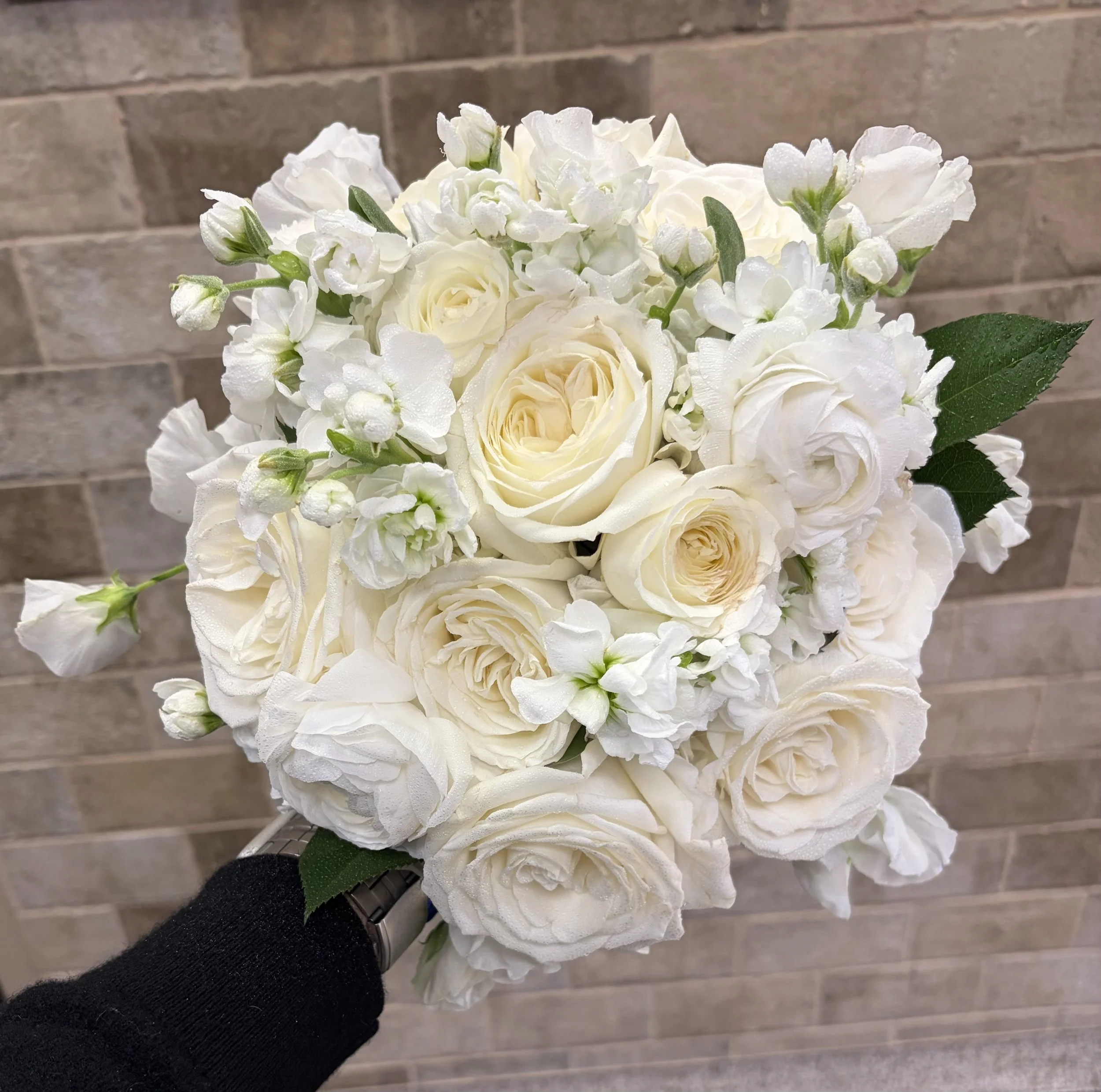 White Rose Bouquet