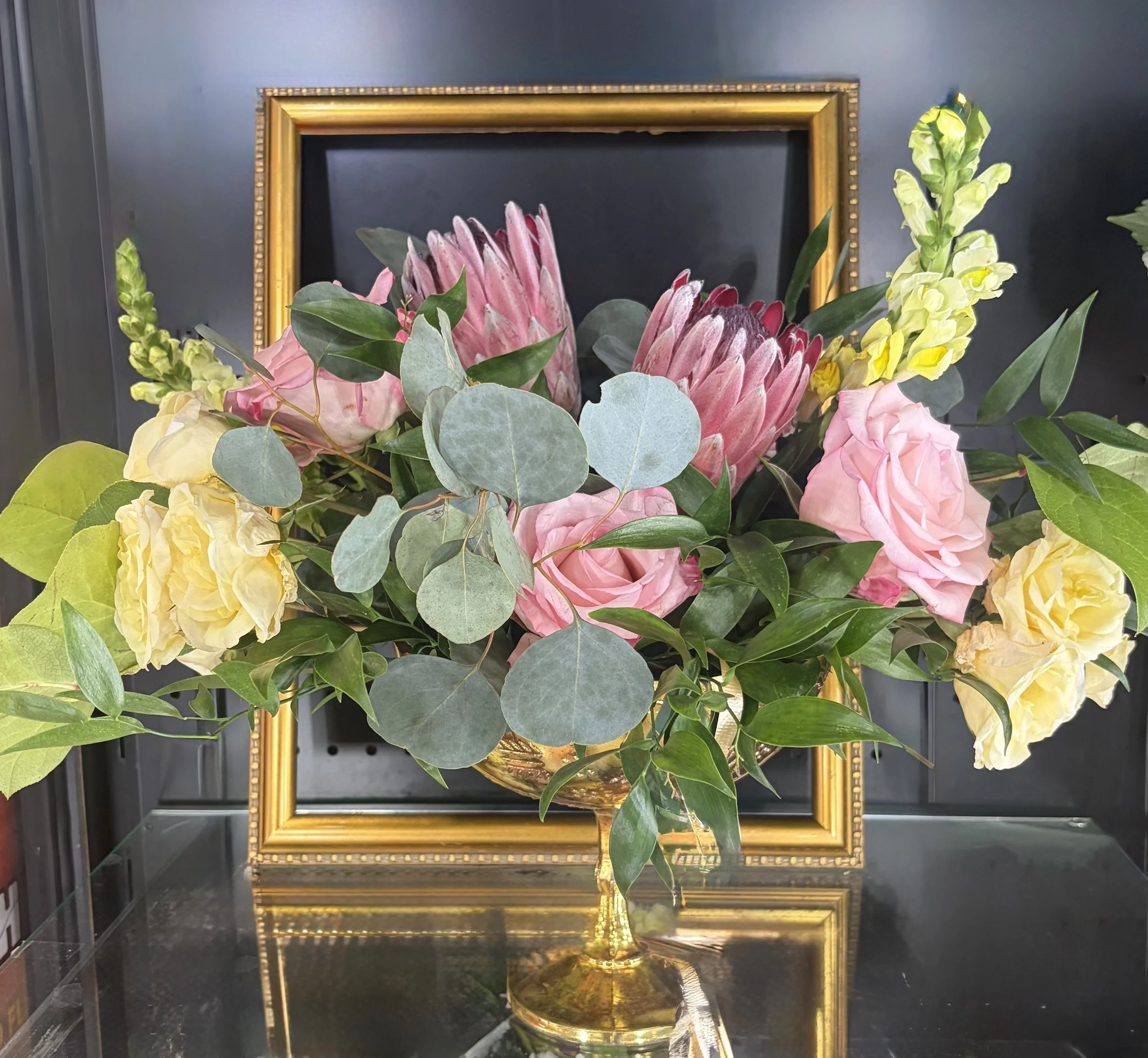 Elegance in Bloom - Artisanal Floral Arrangement