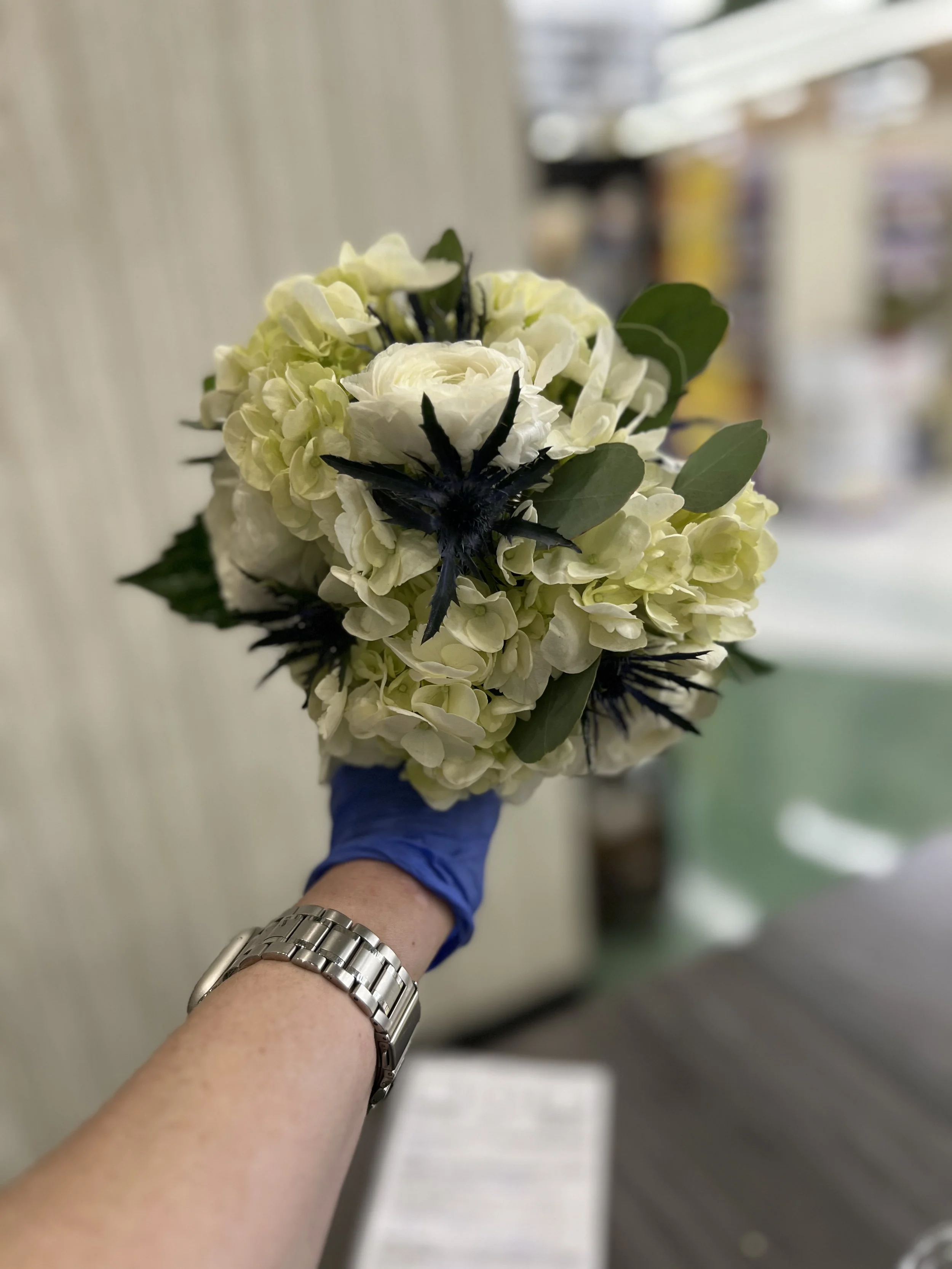 White and Black Bouquet