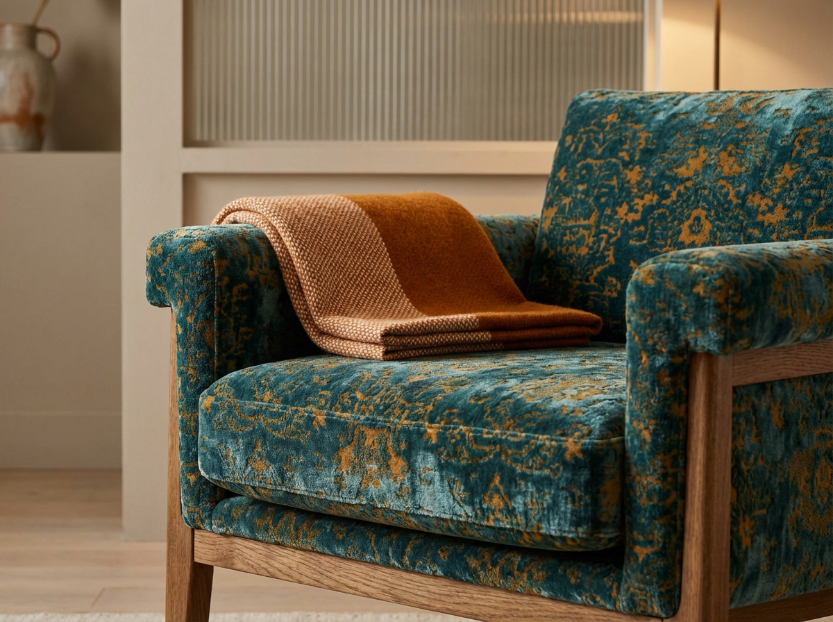 Velvet Armchair