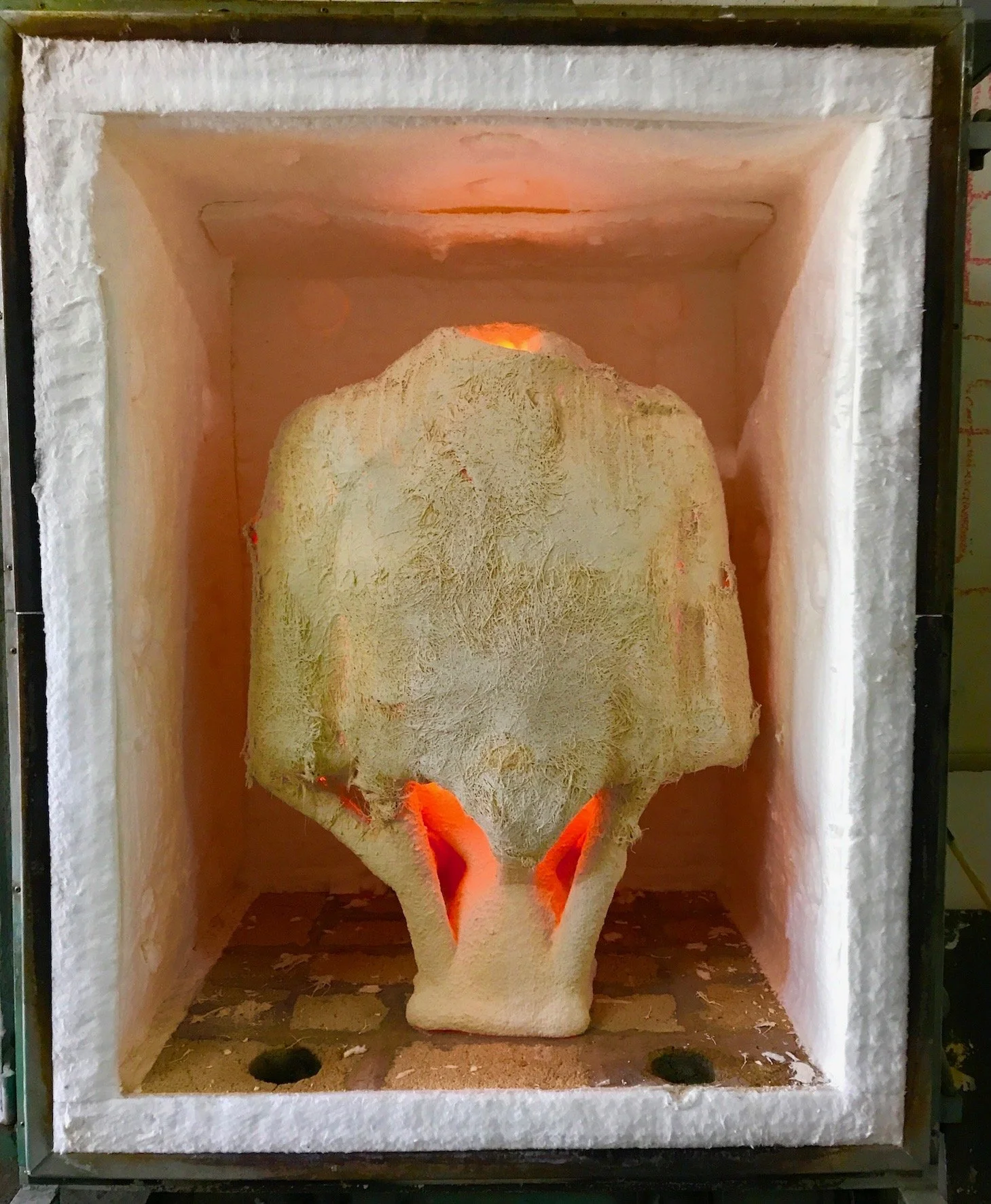 Shell preheating.