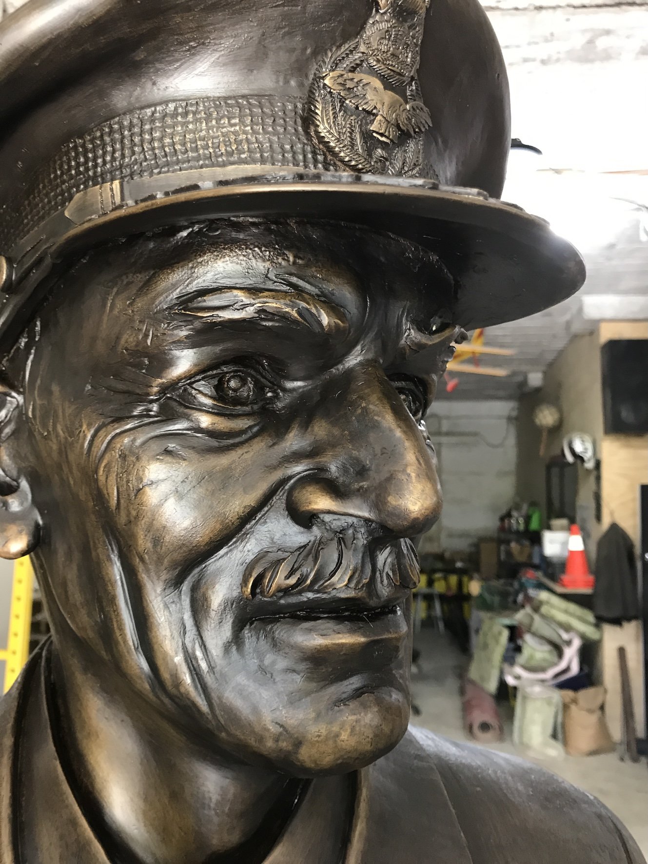 Sir Keith Park.
Sculptor: Mark Whyte