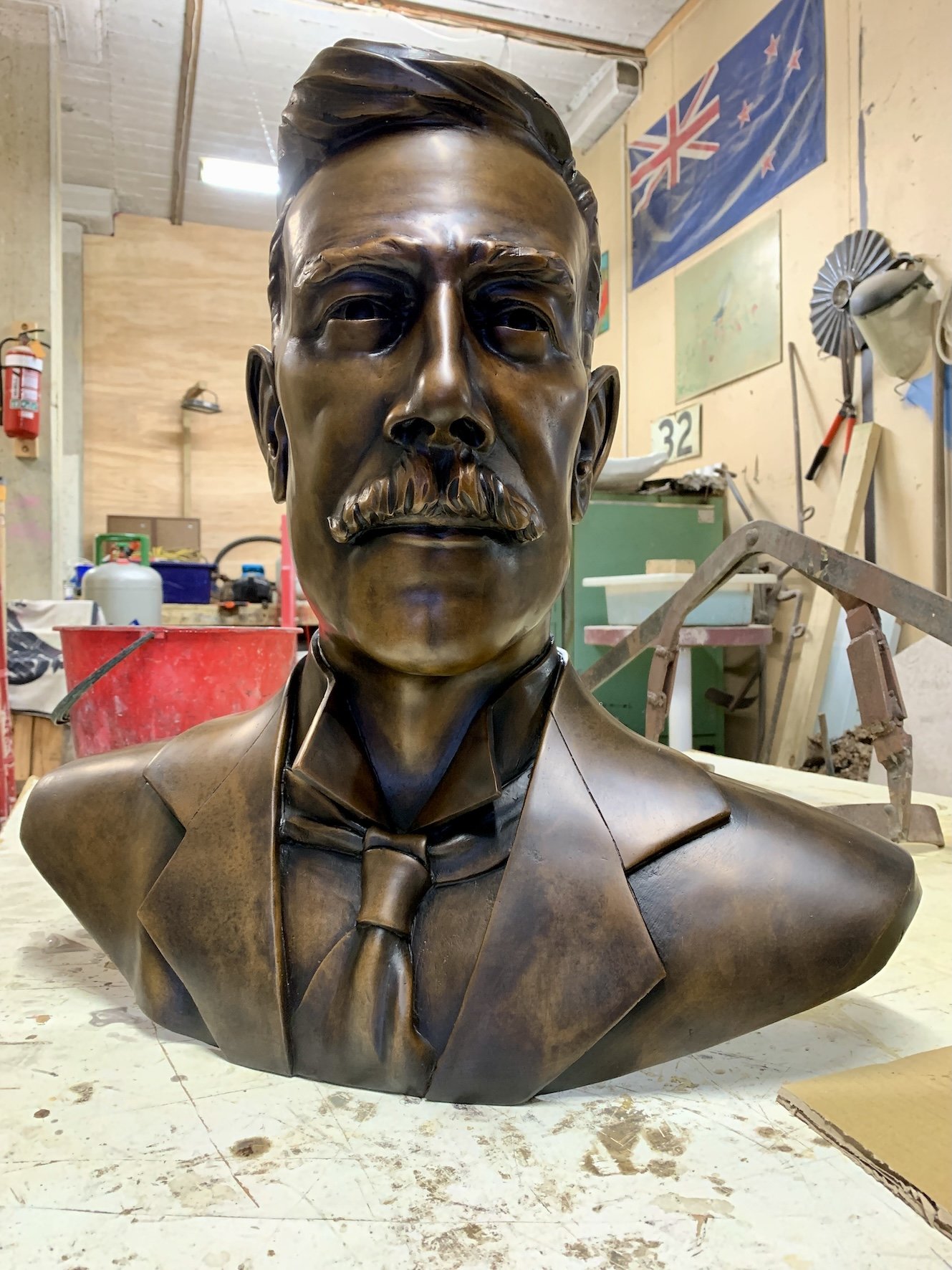 Orton Bradley.
Sculptor: Mark Whyte