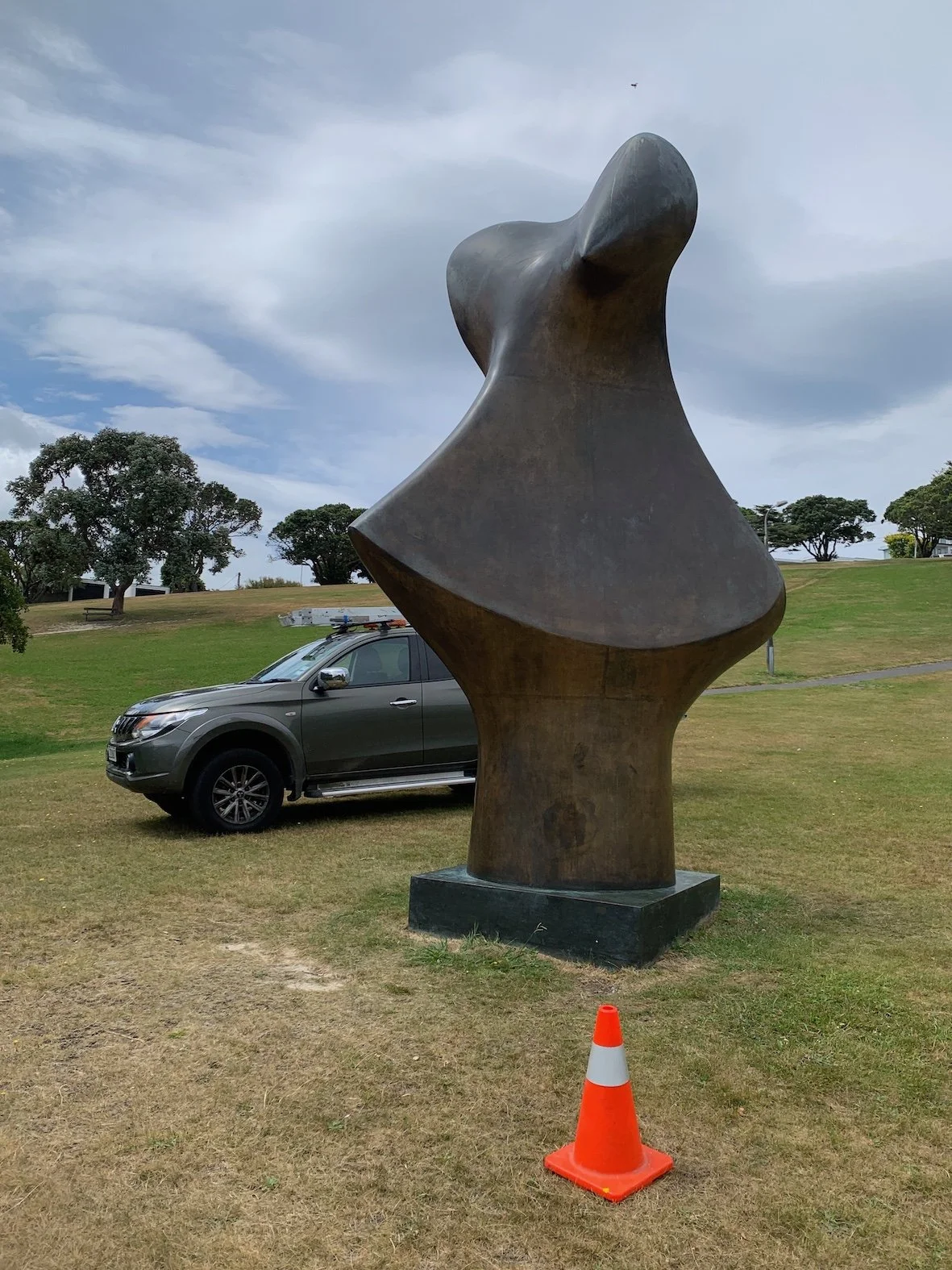 Henry Moore.
Wellington Botanic Gardens.
Maintenance.