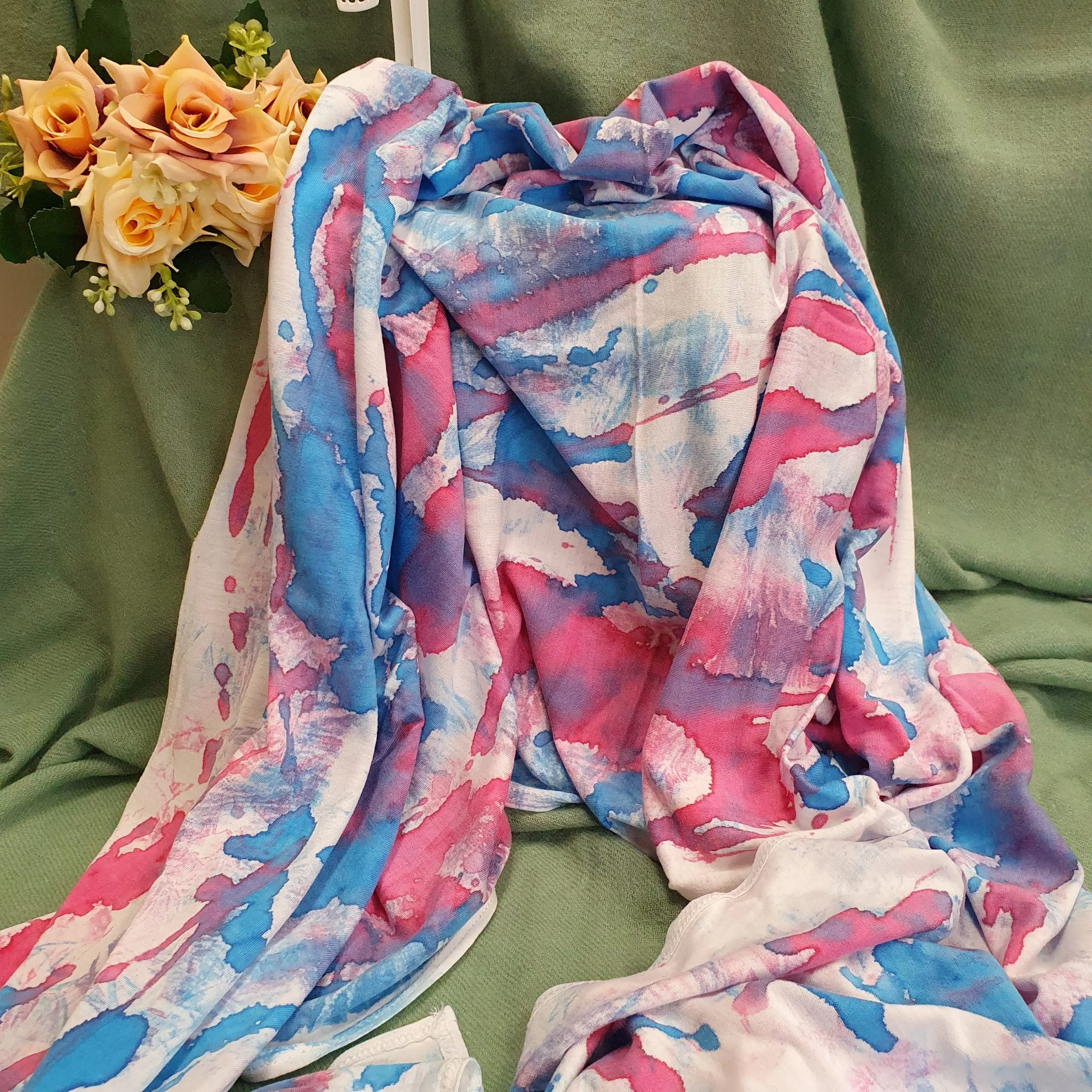 Hand Dyed Scarf ~ ‘Abstract Beauty’