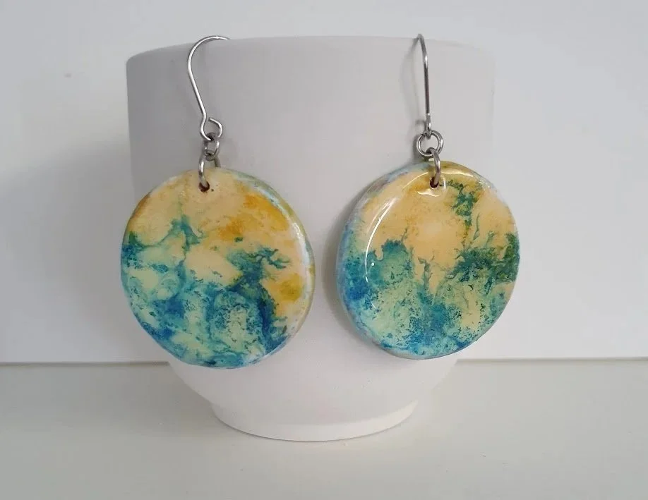 Abstract Acrylic Earrings