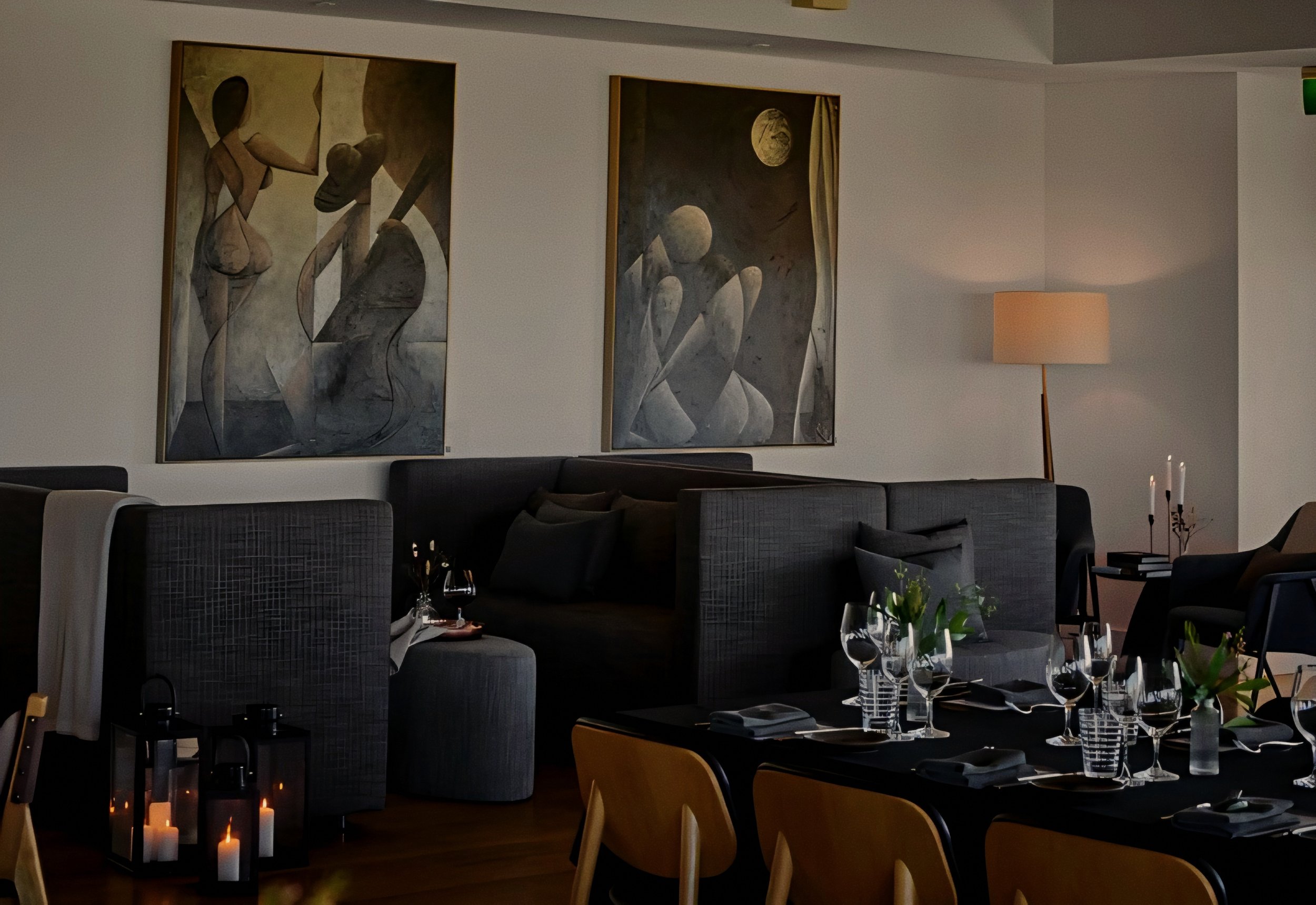 The Louise beckons luxury vineyard resort gallery lounge Marananga Barossa Valley South Australia.