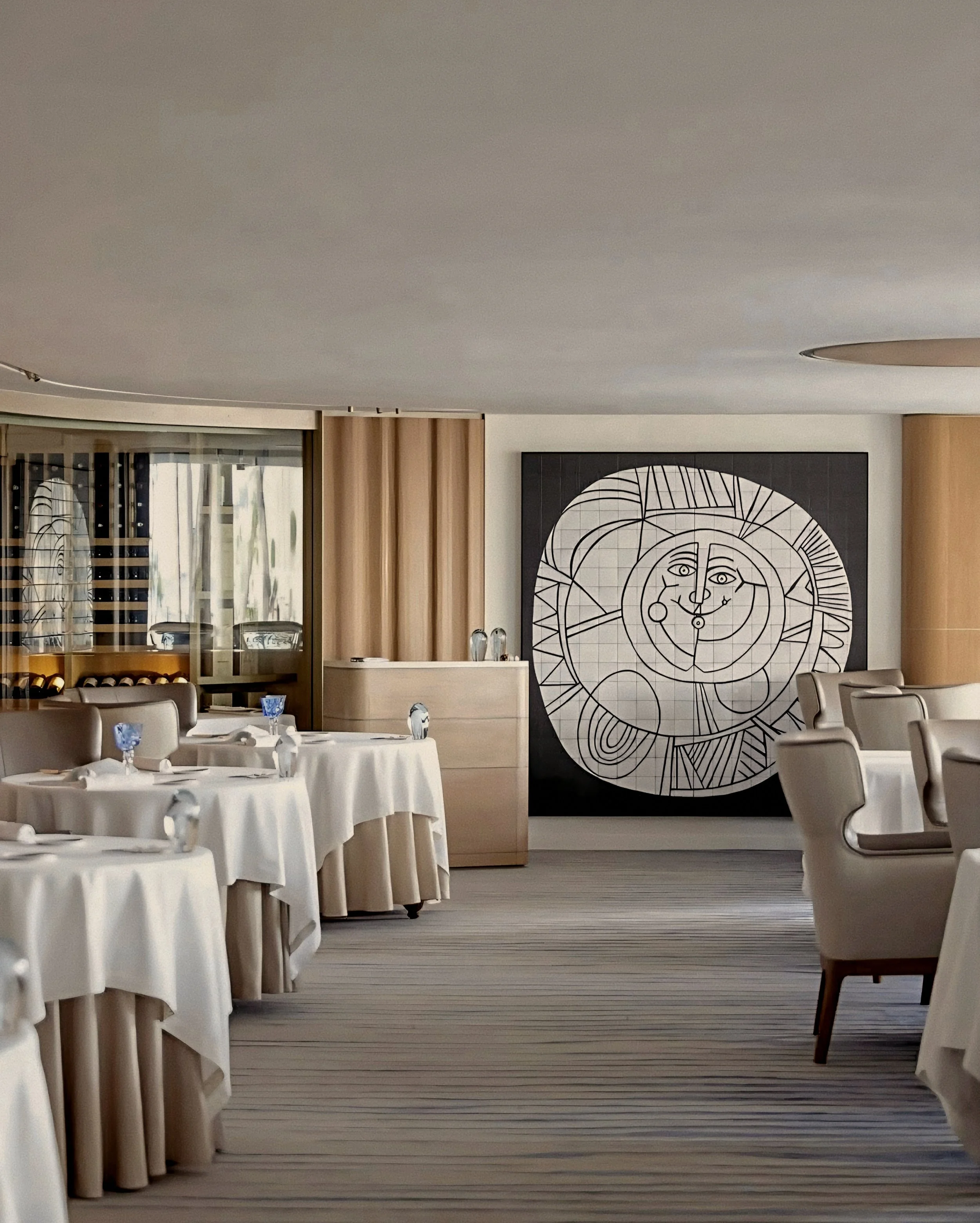  The Ethereal Saint-Tropez Pavilion of Pine-Scented Air and Culinary Artistry: La Vague d'Or 