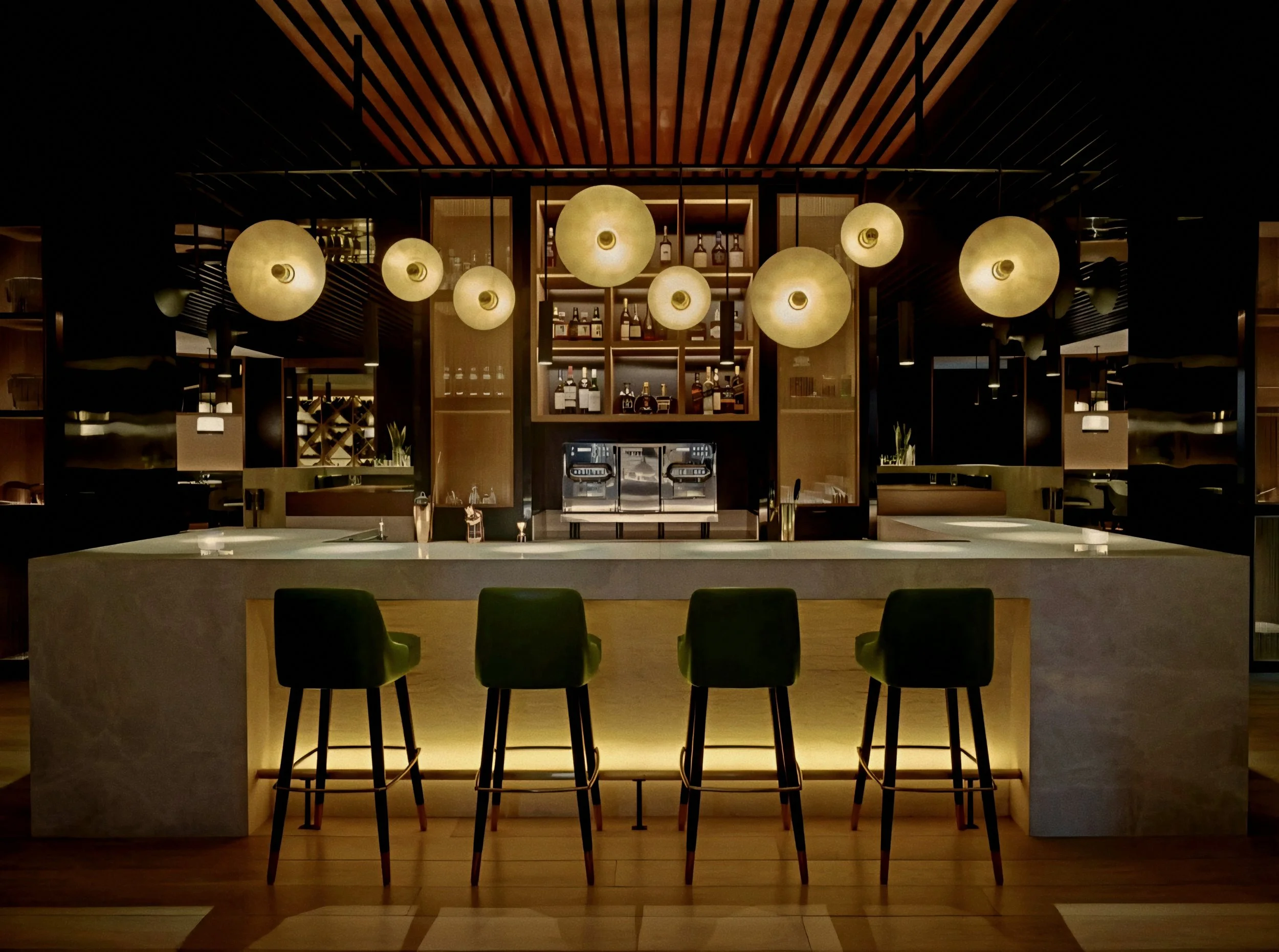  The Pixelated Slate Sanctuary of Tactile Joinery and Restrained Modernism: PuXuan
